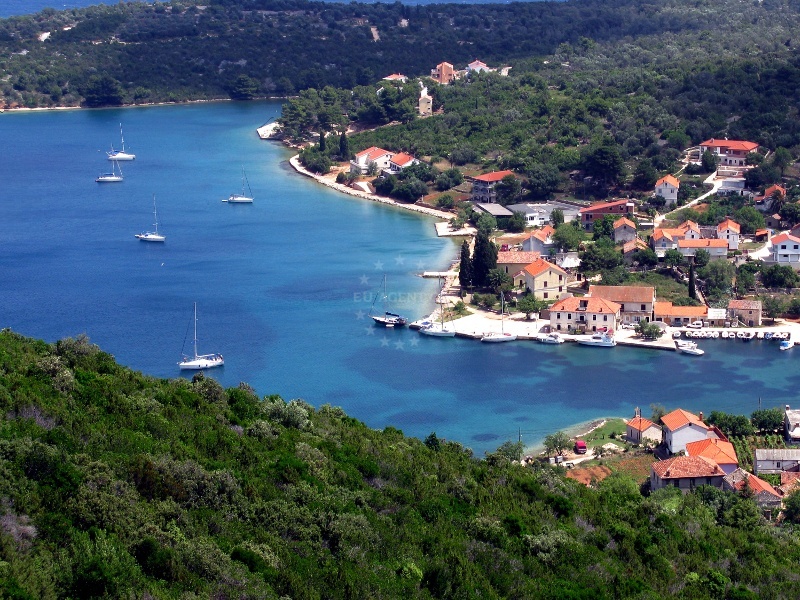 Yacht moored at Luka Quay, Dugi Otok, North Dalmatia