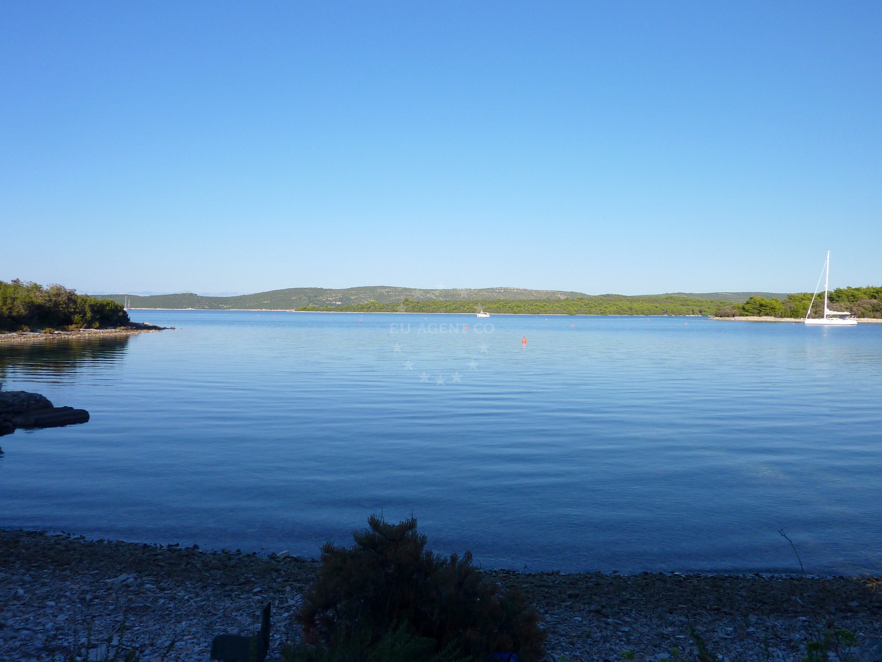 Buoy field at Slatine Cove, Dugi Otok