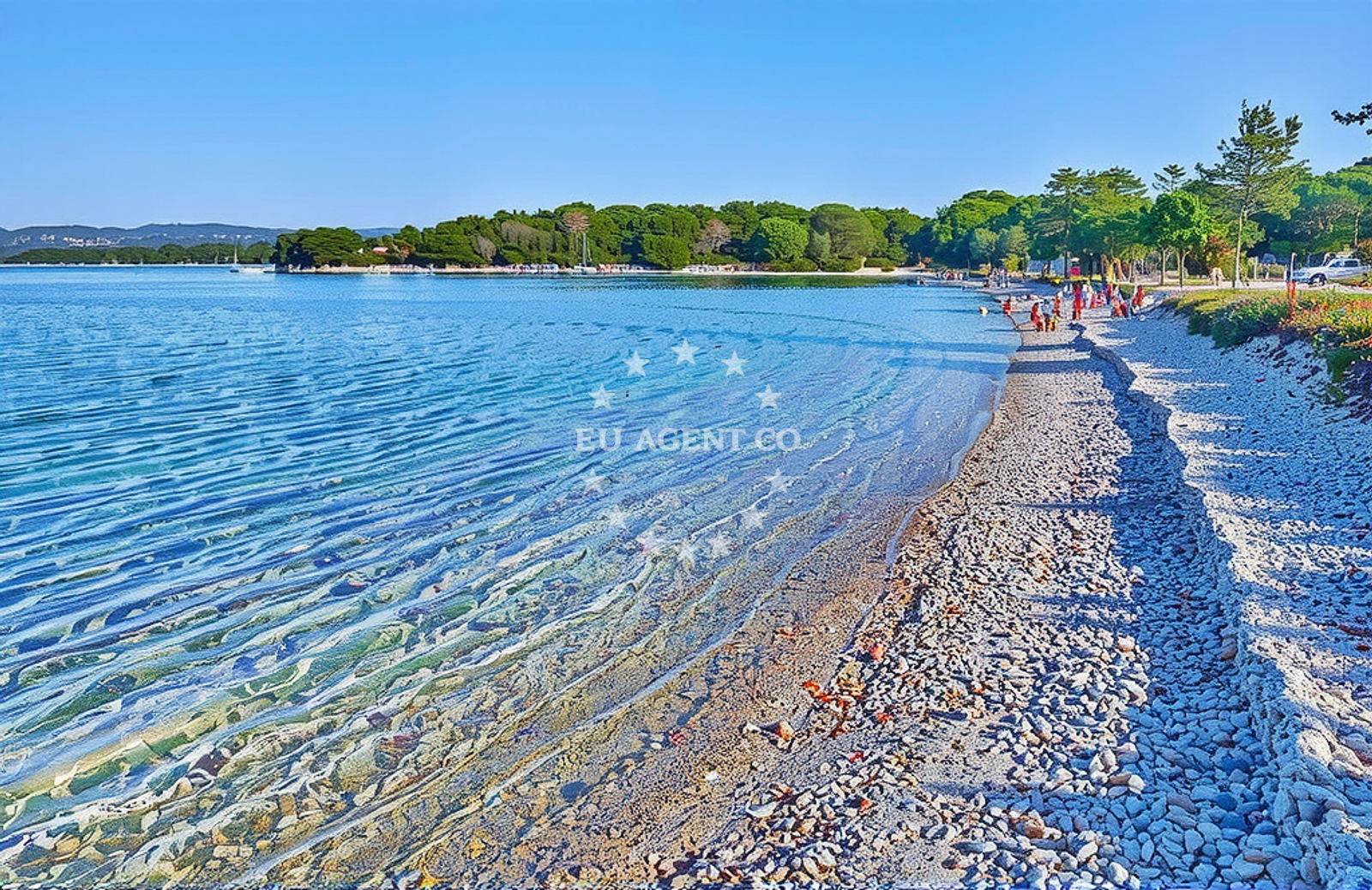 Additional view of Slatine cove buoy field in Buoy field on the island Dugi Otok, North Dalmatia, Croatia photo 7