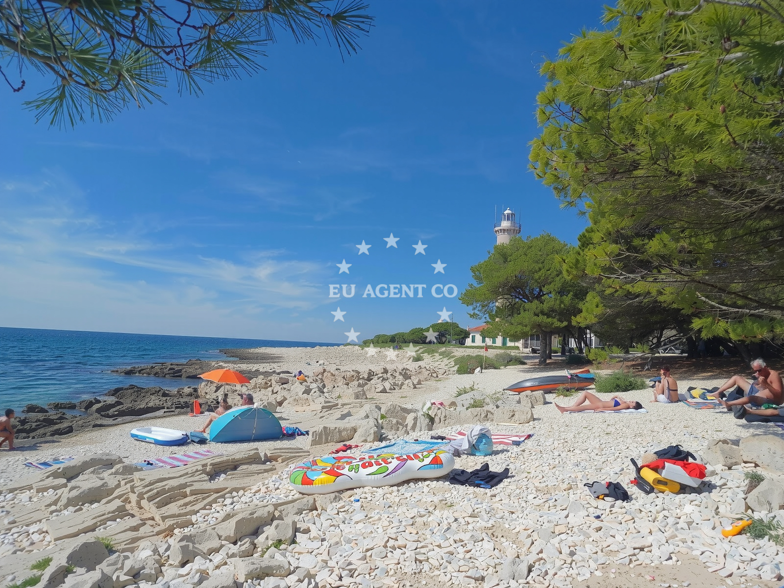 Additional view of Slatine cove buoy field in Buoy field on the island Dugi Otok, North Dalmatia, Croatia photo 8