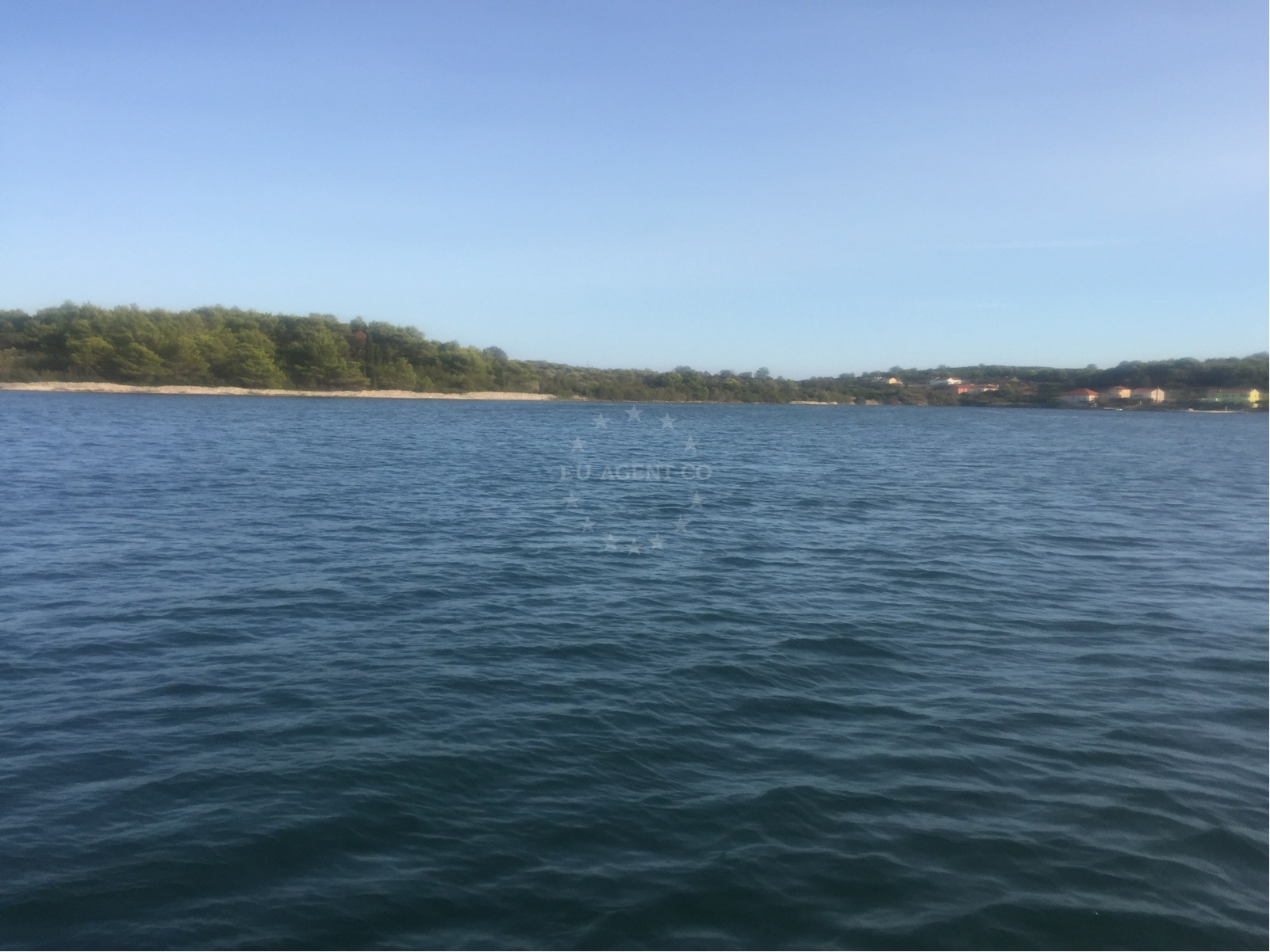 Nautical view of Verunic buoy field