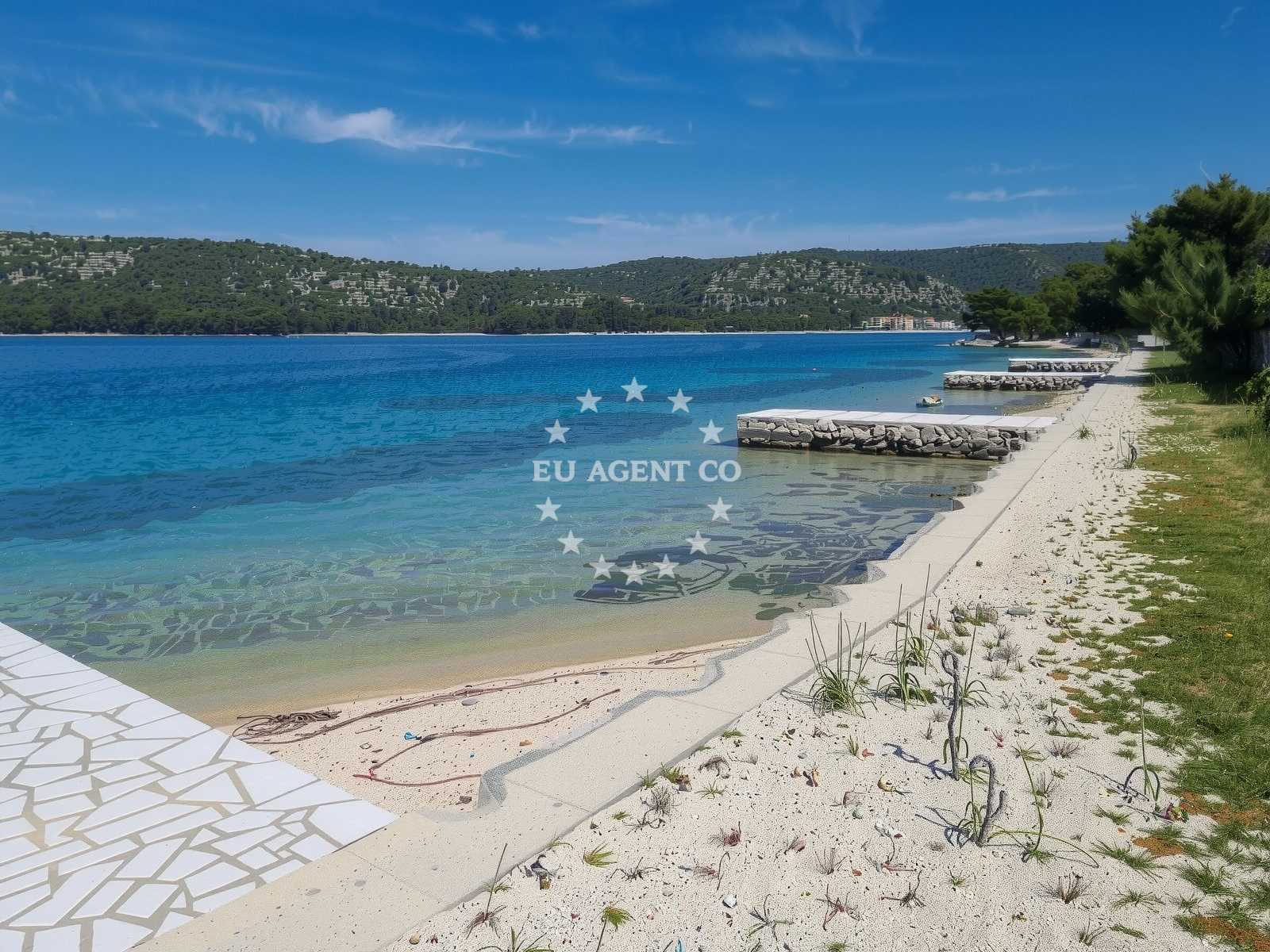 Additional view of Jetty buoy field in Jetty in Verunić on the island Dugi Otok, North Dalmatia, Croatia photo 5