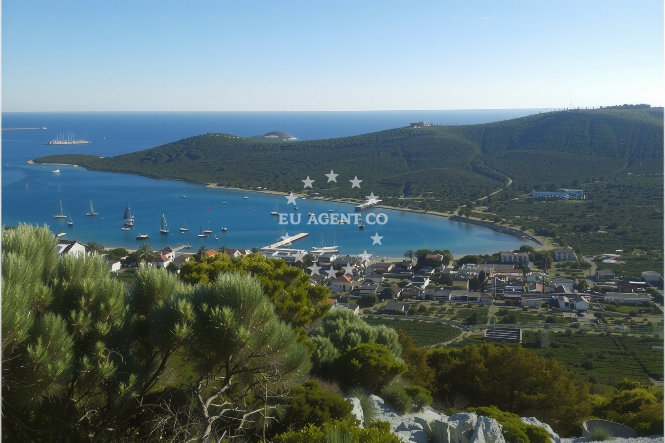 Additional view of Jetty buoy field in Jetty in Ist on the island Ist, North Dalmatia, Croatia photo 12
