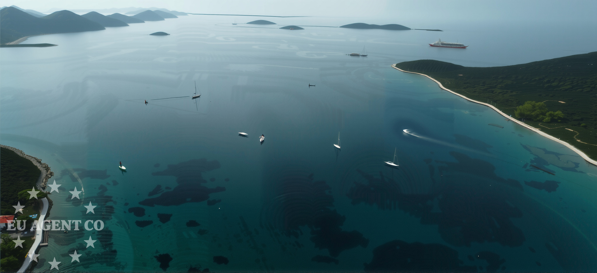 Additional view of Jetty buoy field in Jetty in Ist on the island Ist, North Dalmatia, Croatia photo 6