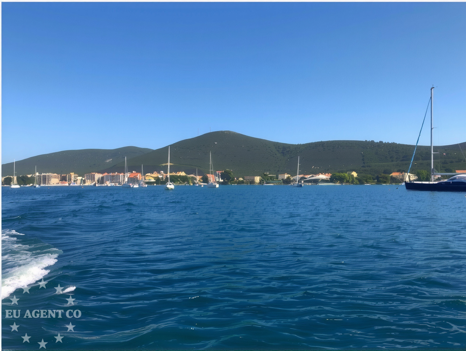 Additional view of Jetty buoy field in Jetty in Ist on the island Ist, North Dalmatia, Croatia photo 7