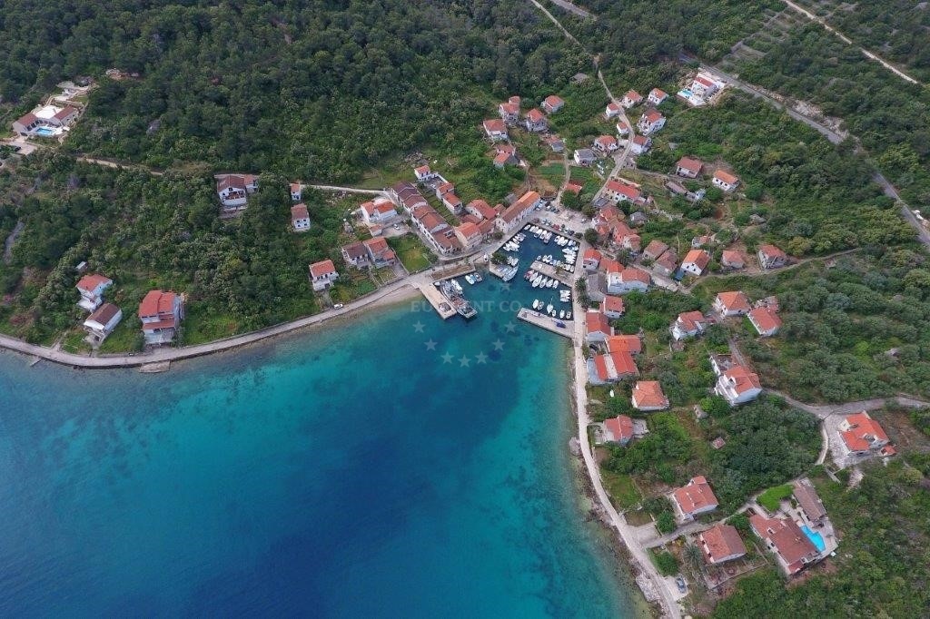 Jetty at Restaurant Knez, Iz Island, North Dalmatia, Croatia