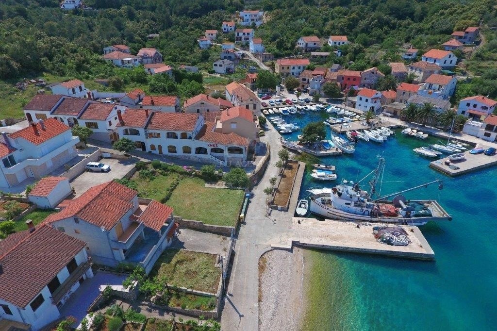 View of Iz Island from Restaurant Knez Jetty