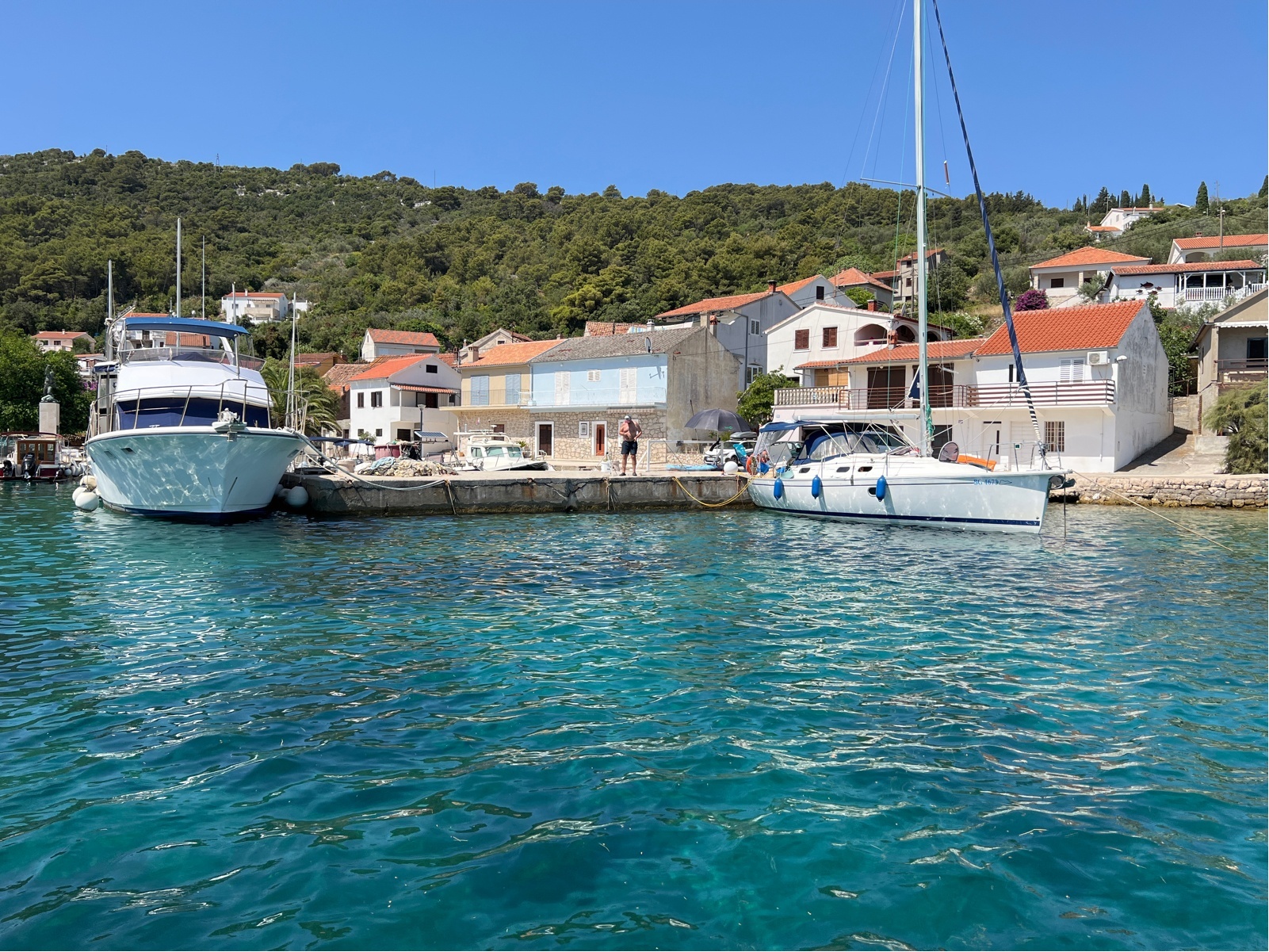 Additional view of Restaurant Knez jetty buoy field in Jetty on the island Iž, North Dalmatia, Croatia photo 13