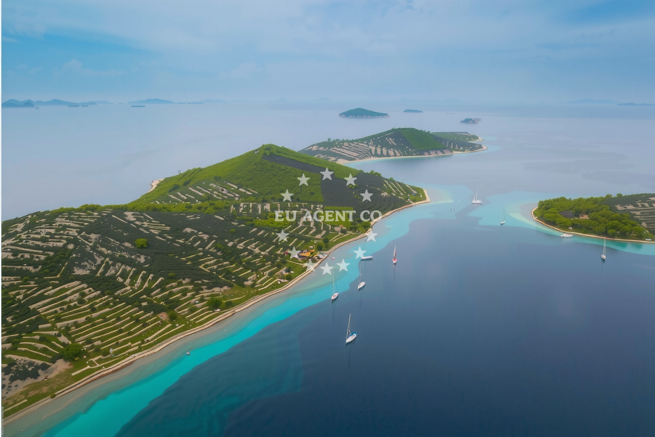 Additional view of Buoy field in Buoy field on the island Kakan, North Dalmatia, Croatia photo 4