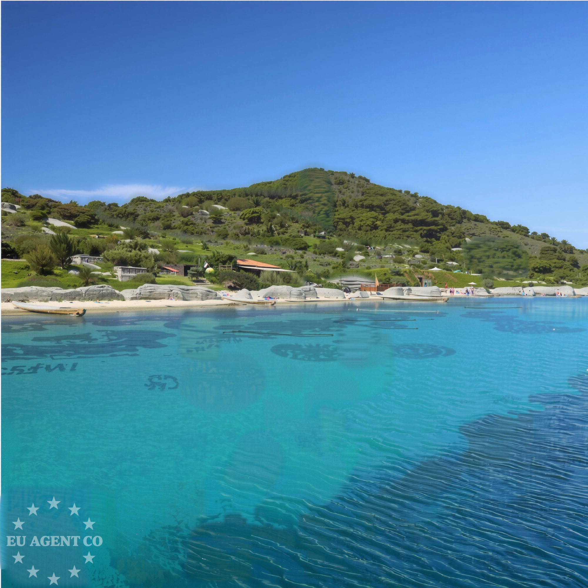 Additional view of Buoy field in Buoy field on the island Kakan, North Dalmatia, Croatia photo 4