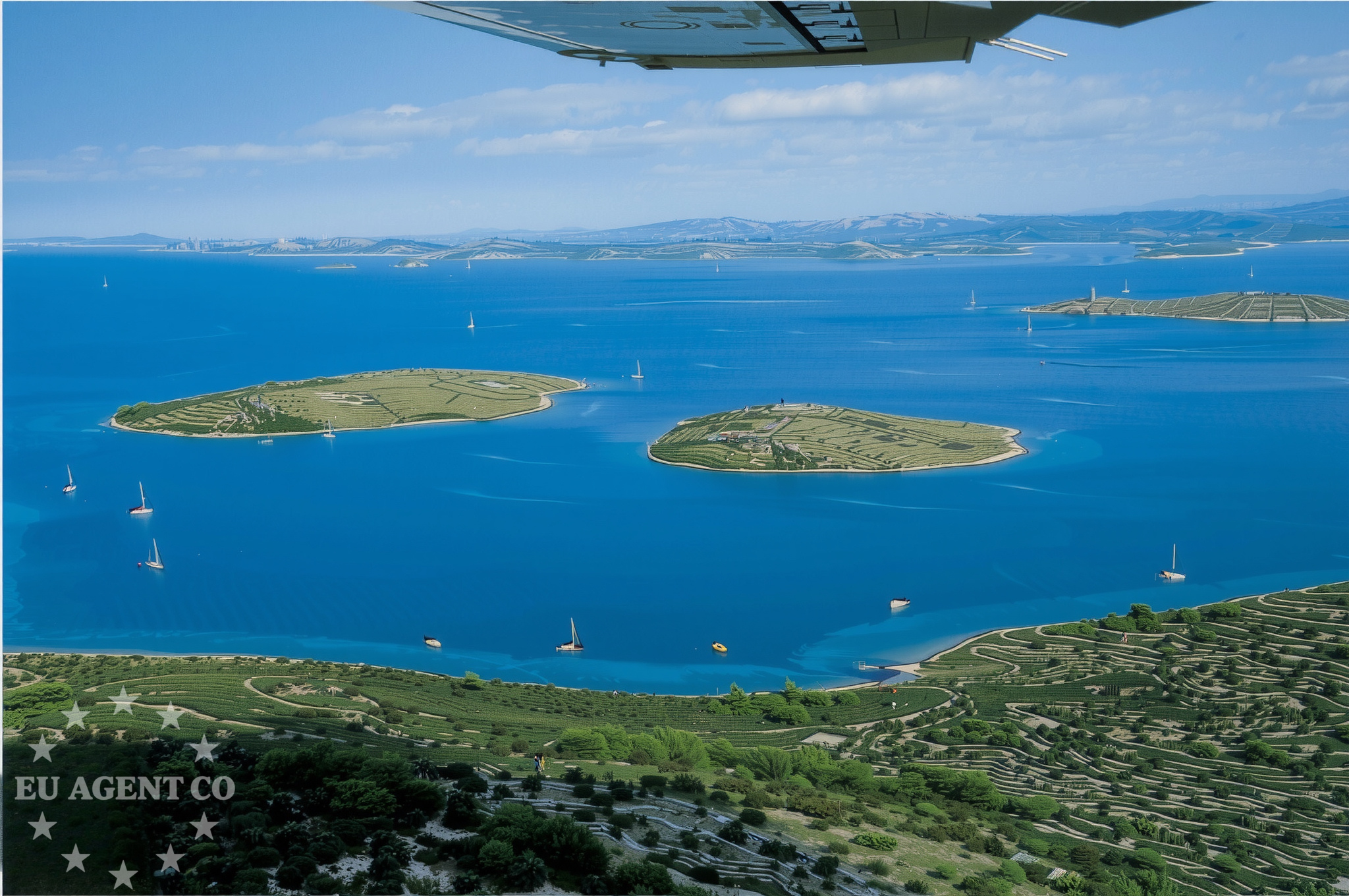 Additional view of Buoy field in Buoy field on the island Kakan, North Dalmatia, Croatia photo 8