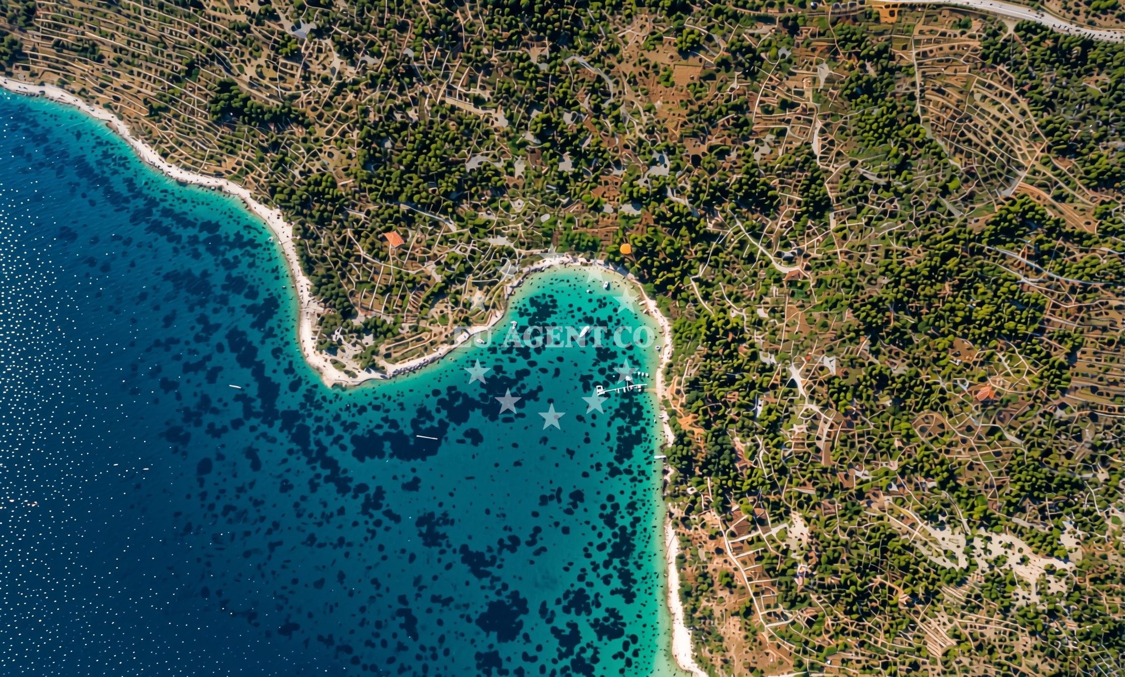 Additional view of Buoy field in Buoy field on the island Kakan, North Dalmatia, Croatia photo 7