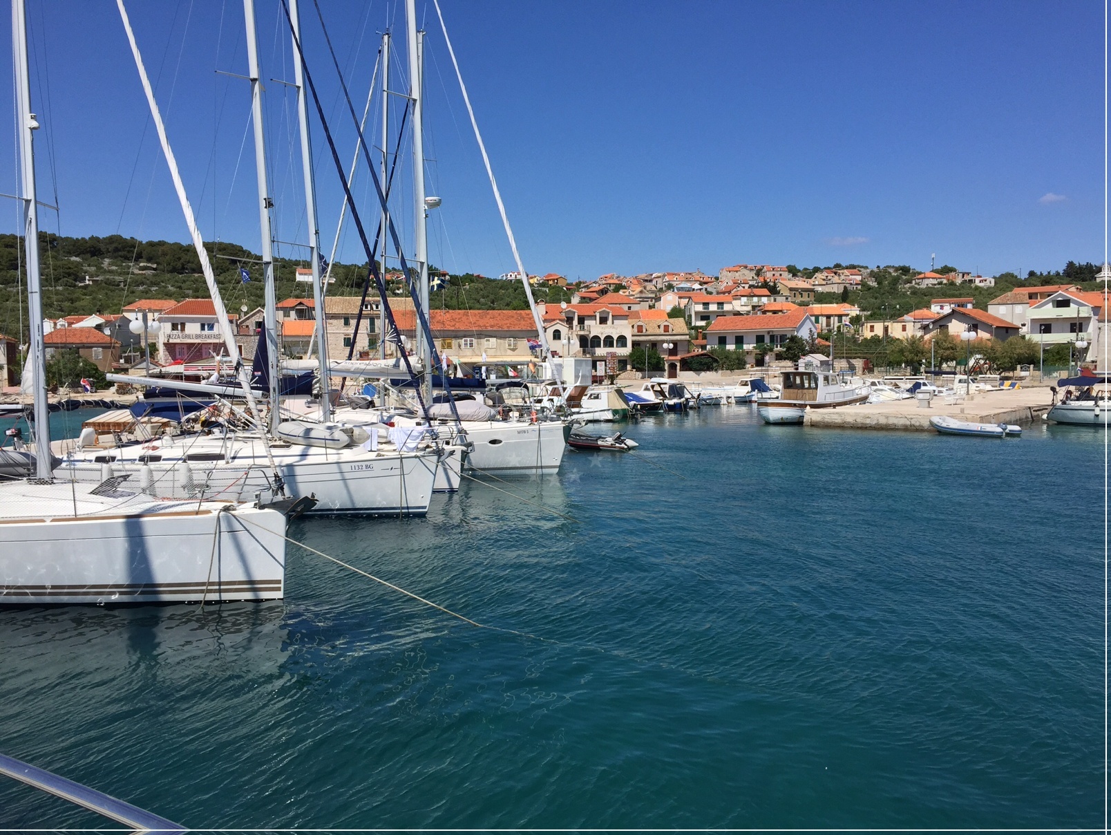 Additional view of Konoba Neptun berths buoy field in Quay in Kaprije on the island Kaprije, North Dalmatia, Croatia photo 5