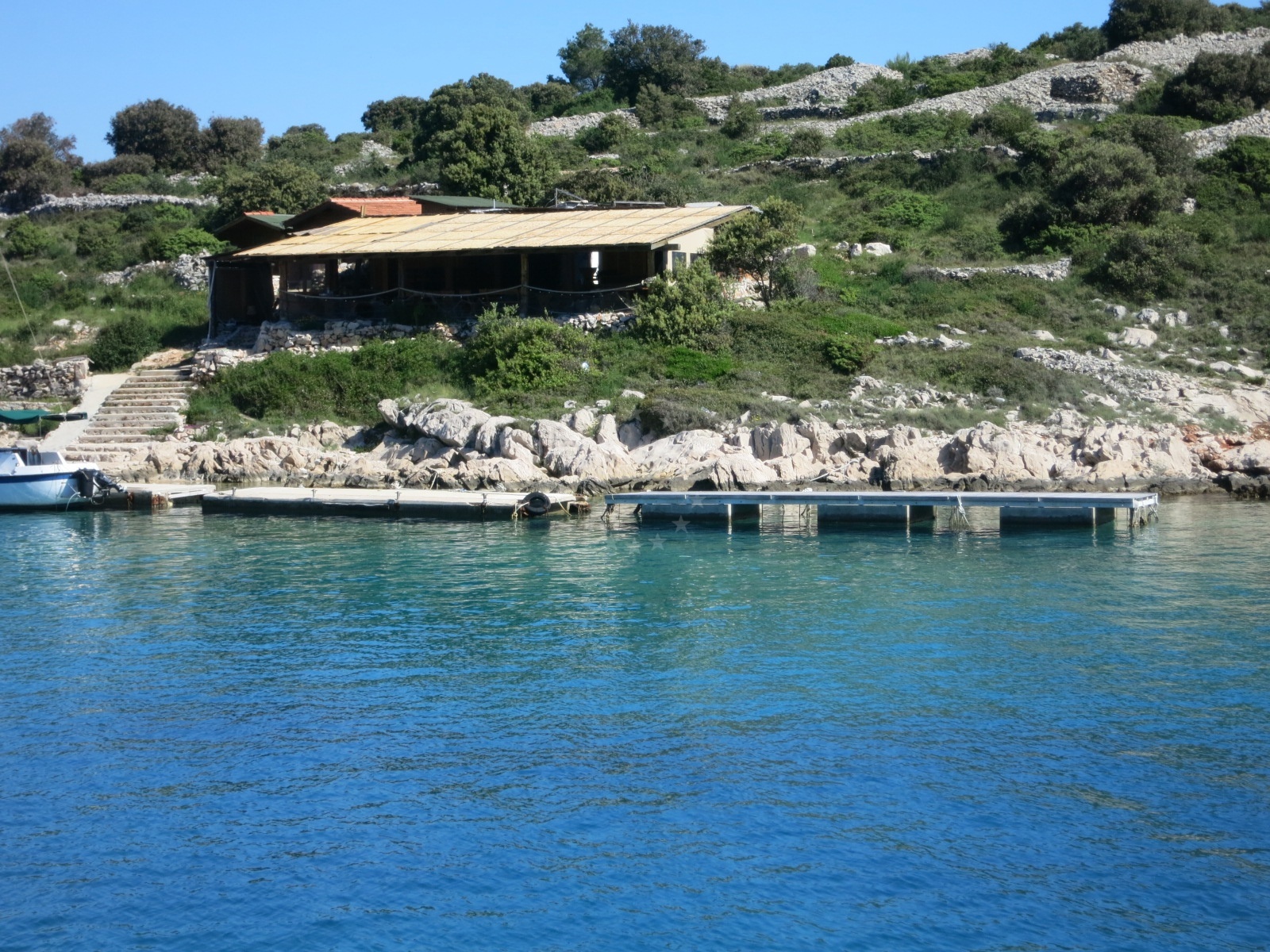 Additional view of Konoba Kunjka jetty buoy field in Jetty on the island Kaprije, North Dalmatia, Croatia photo 4