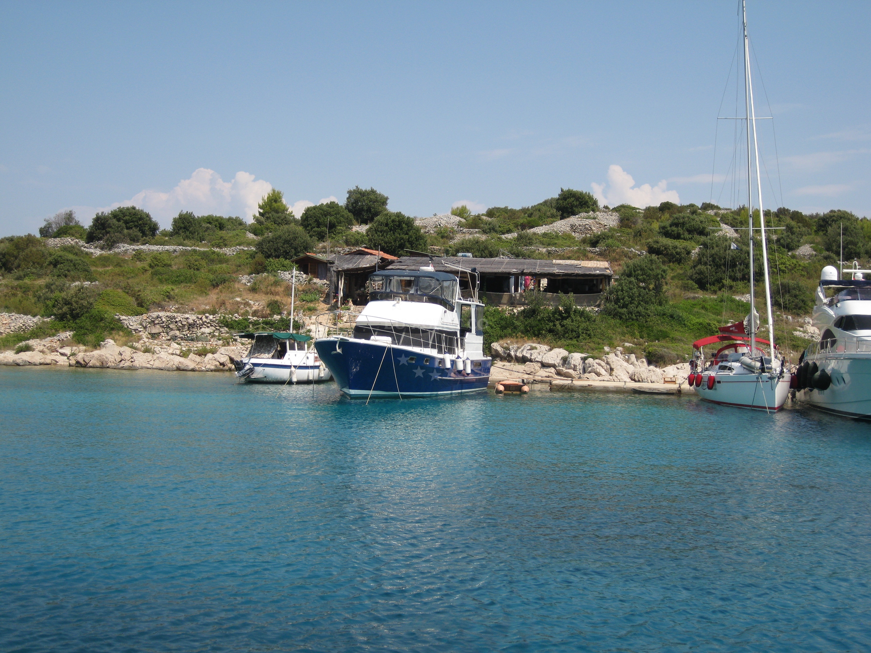 Additional view of Konoba Kunjka jetty buoy field in Jetty on the island Kaprije, North Dalmatia, Croatia photo 5