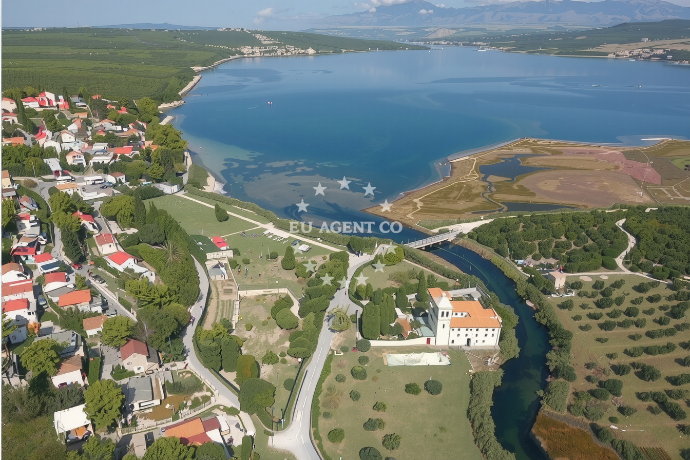 Buoy field near Karin, North Dalmatia