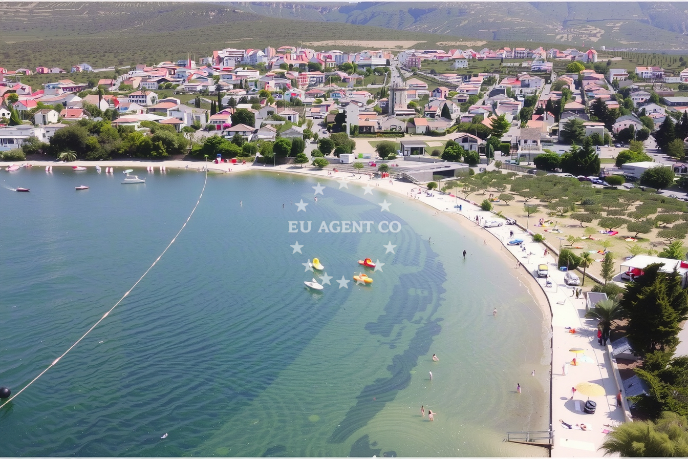 Approach and location view of Jetty buoy field in Jetty in Karin, North Dalmatia, Croatia photo 3