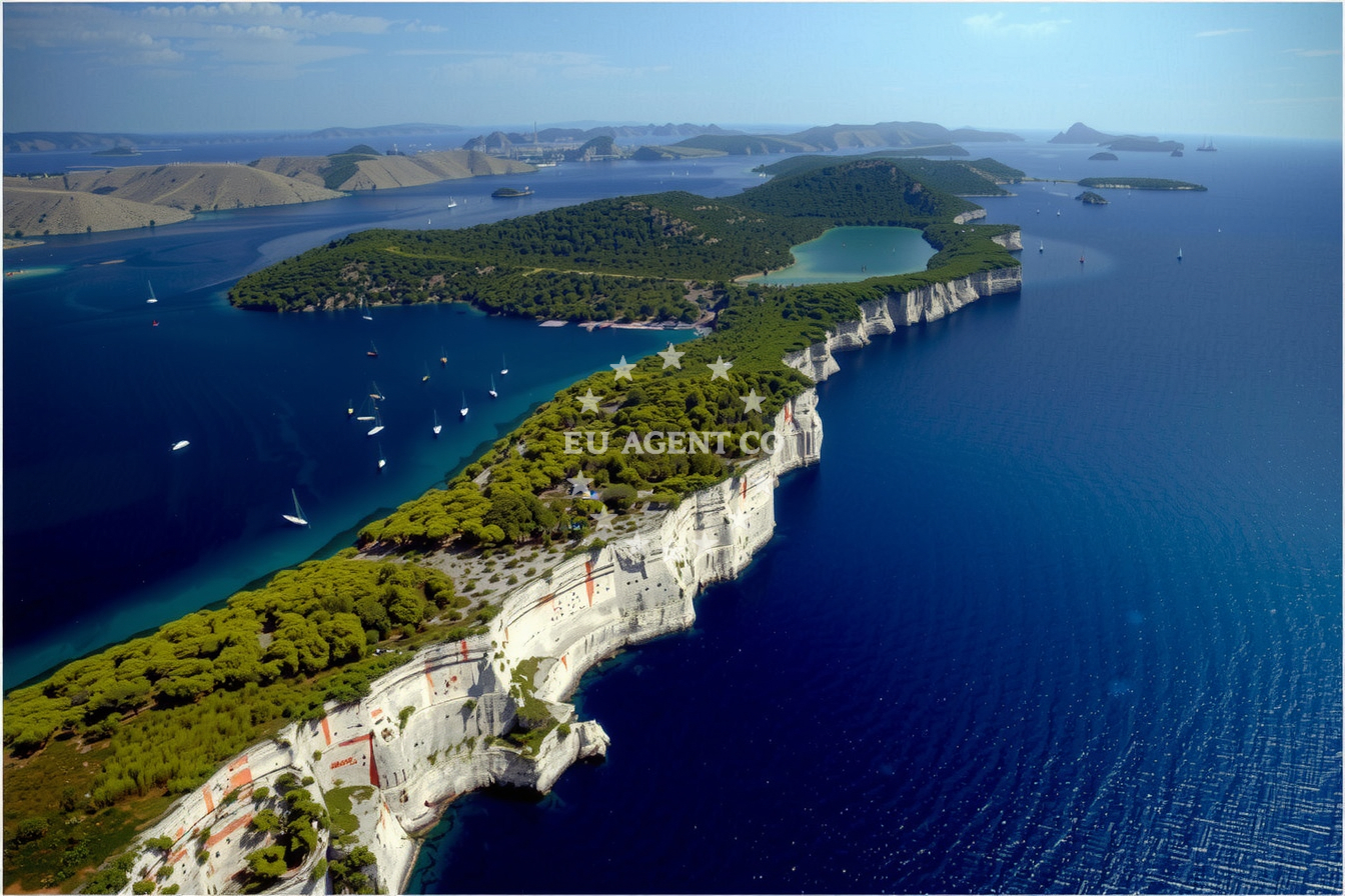 Ropotnica Bay near Kornat Jetty, Croatia