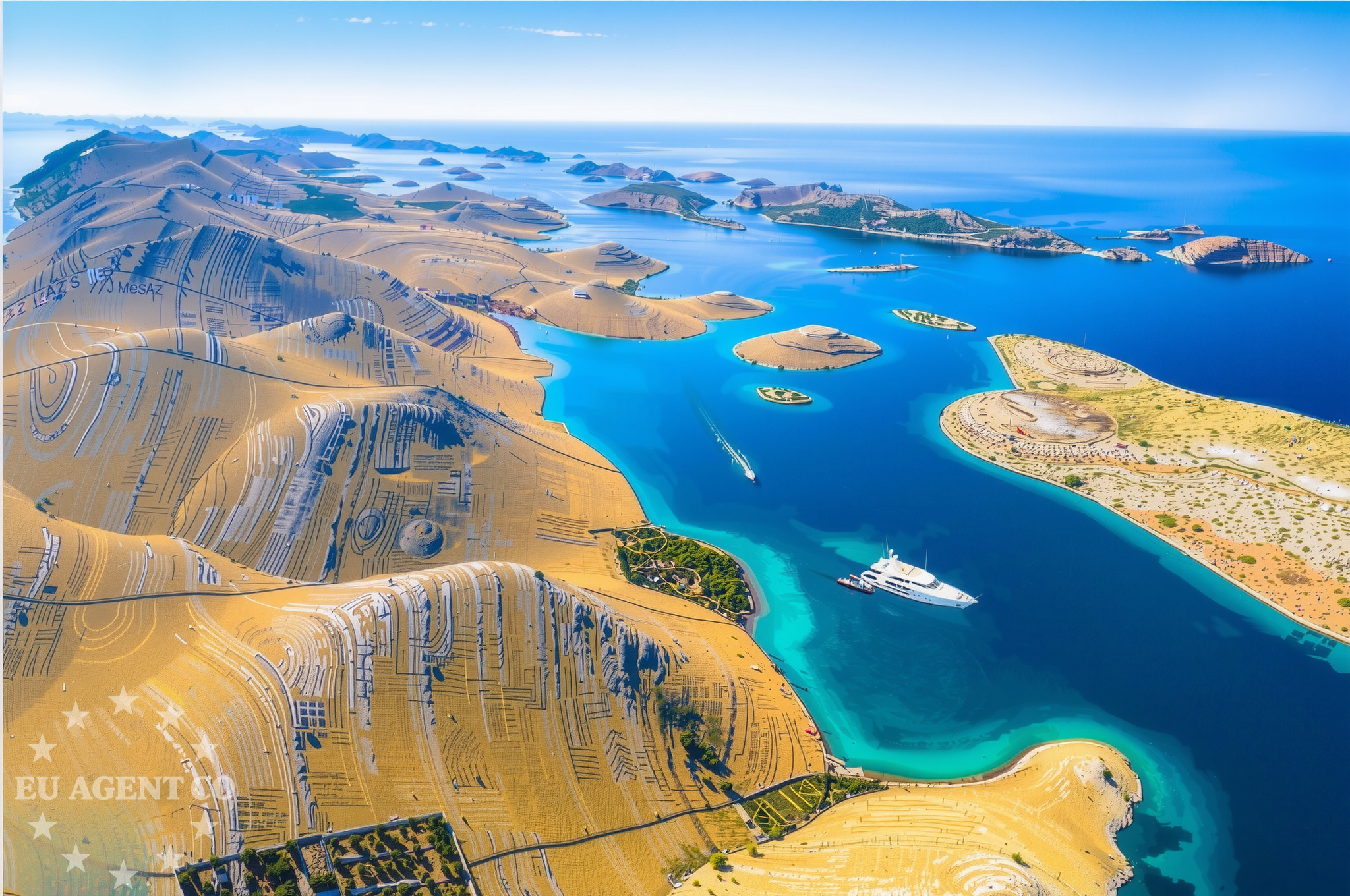 Additional view of Jetty buoy field in Jetty on the island Kornat, North Dalmatia, Croatia photo 4