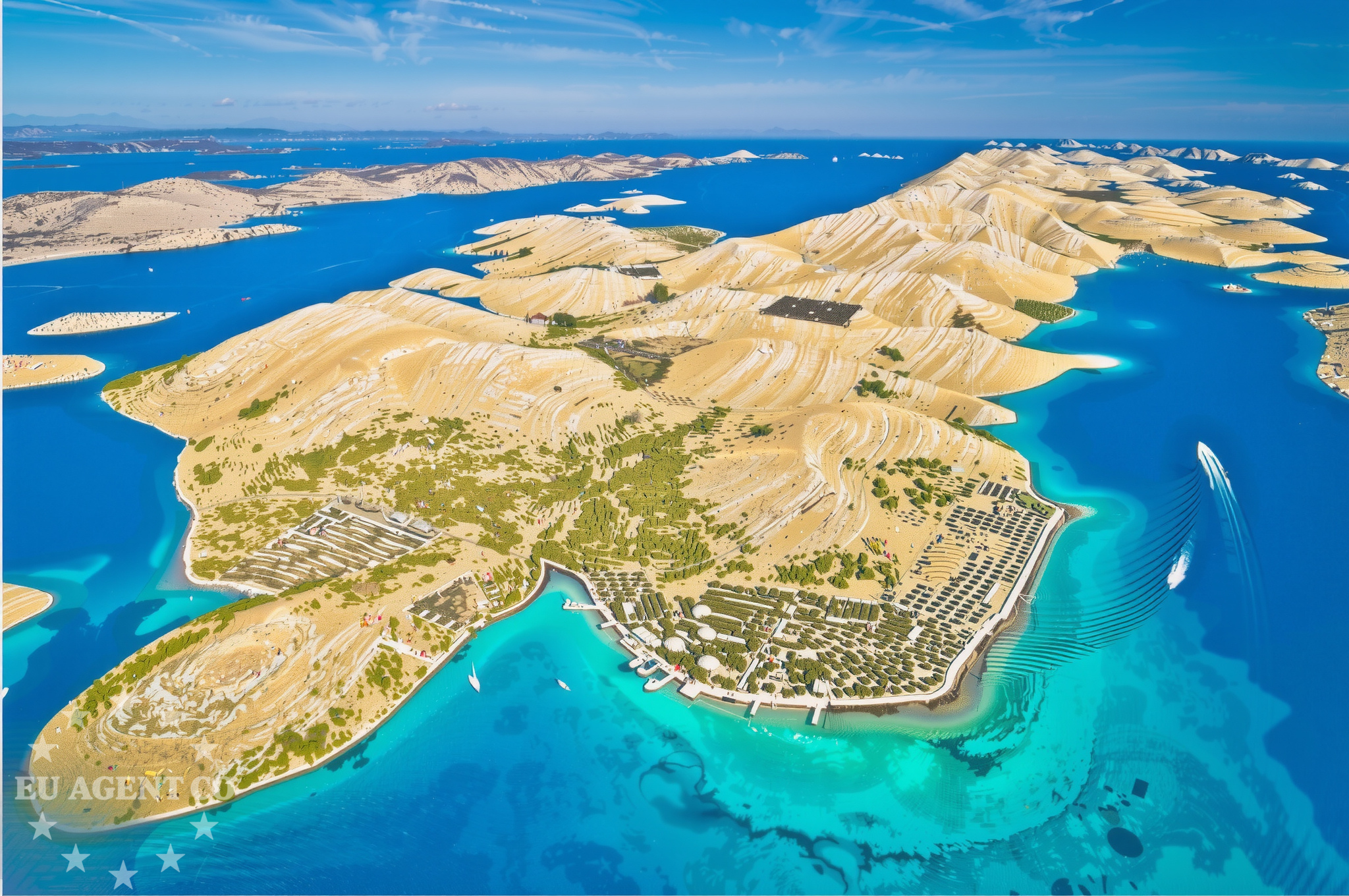 Additional view of Jetty buoy field in Jetty on the island Kornat, North Dalmatia, Croatia photo 6