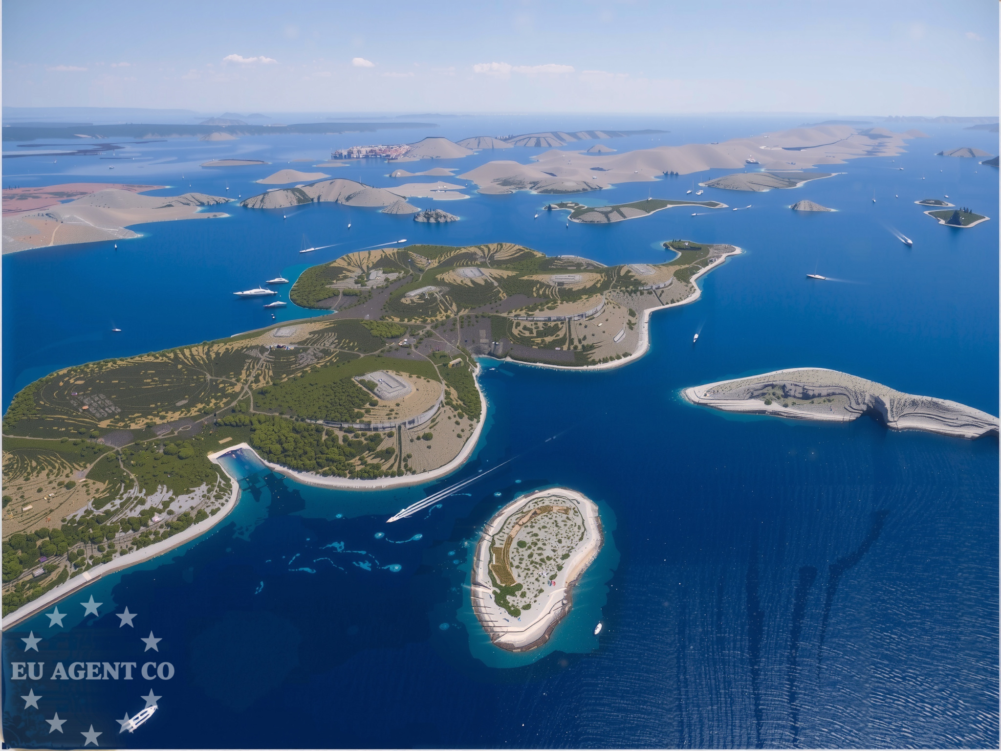 Additional view of Jetty buoy field in Jetty on the island Kornat, North Dalmatia, Croatia photo 7