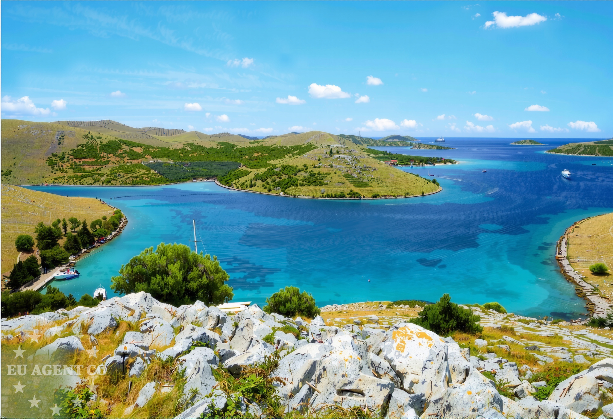 Additional view of Jetty buoy field in Jetty on the island Kornat, North Dalmatia, Croatia photo 10