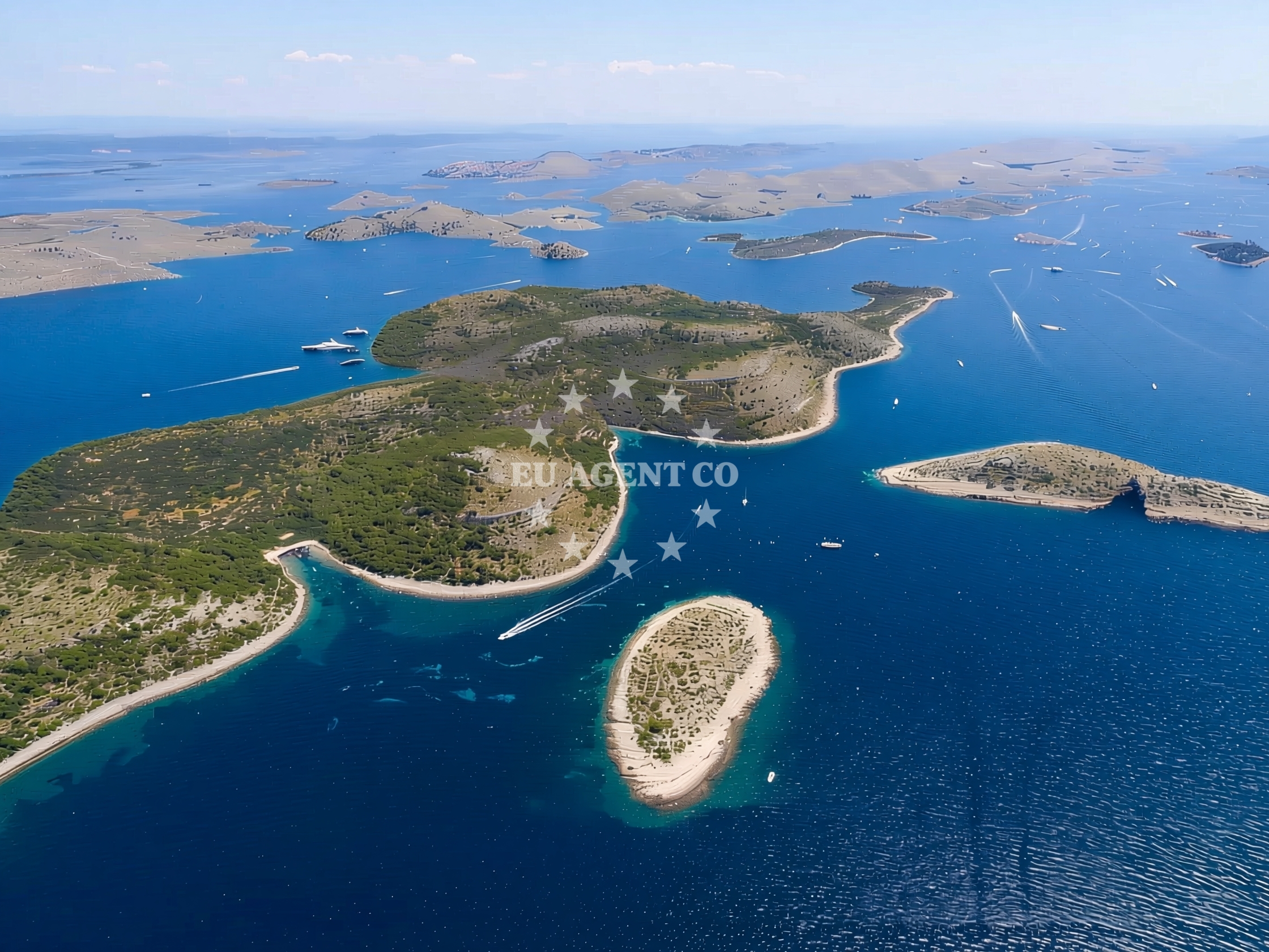 Additional view of Jetty buoy field in Jetty on the island Kornat, North Dalmatia, Croatia photo 5