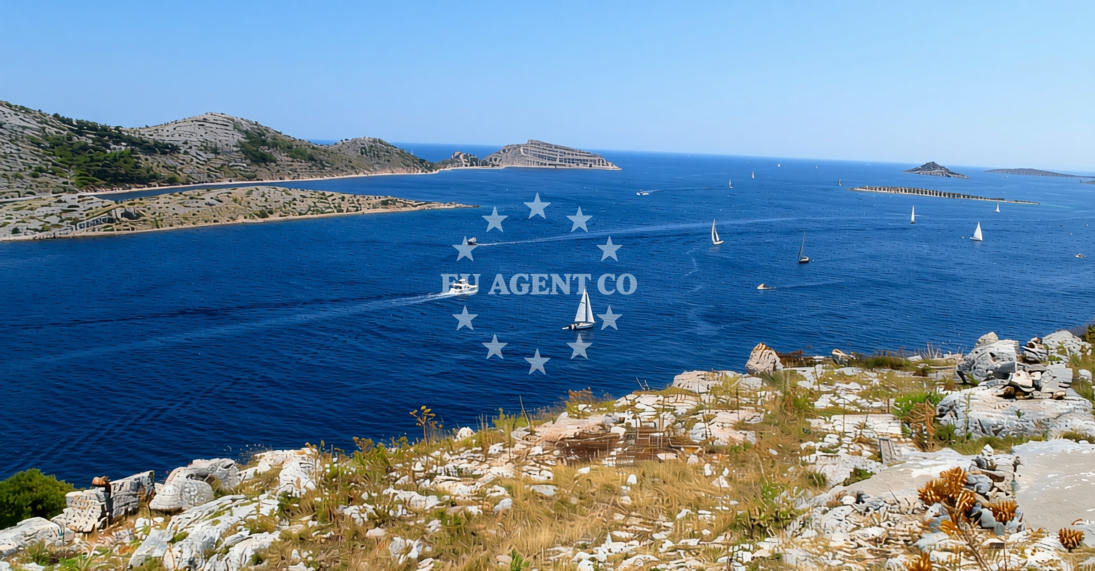 Additional view of Jetty buoy field in Jetty on the island Kornat, North Dalmatia, Croatia photo 7