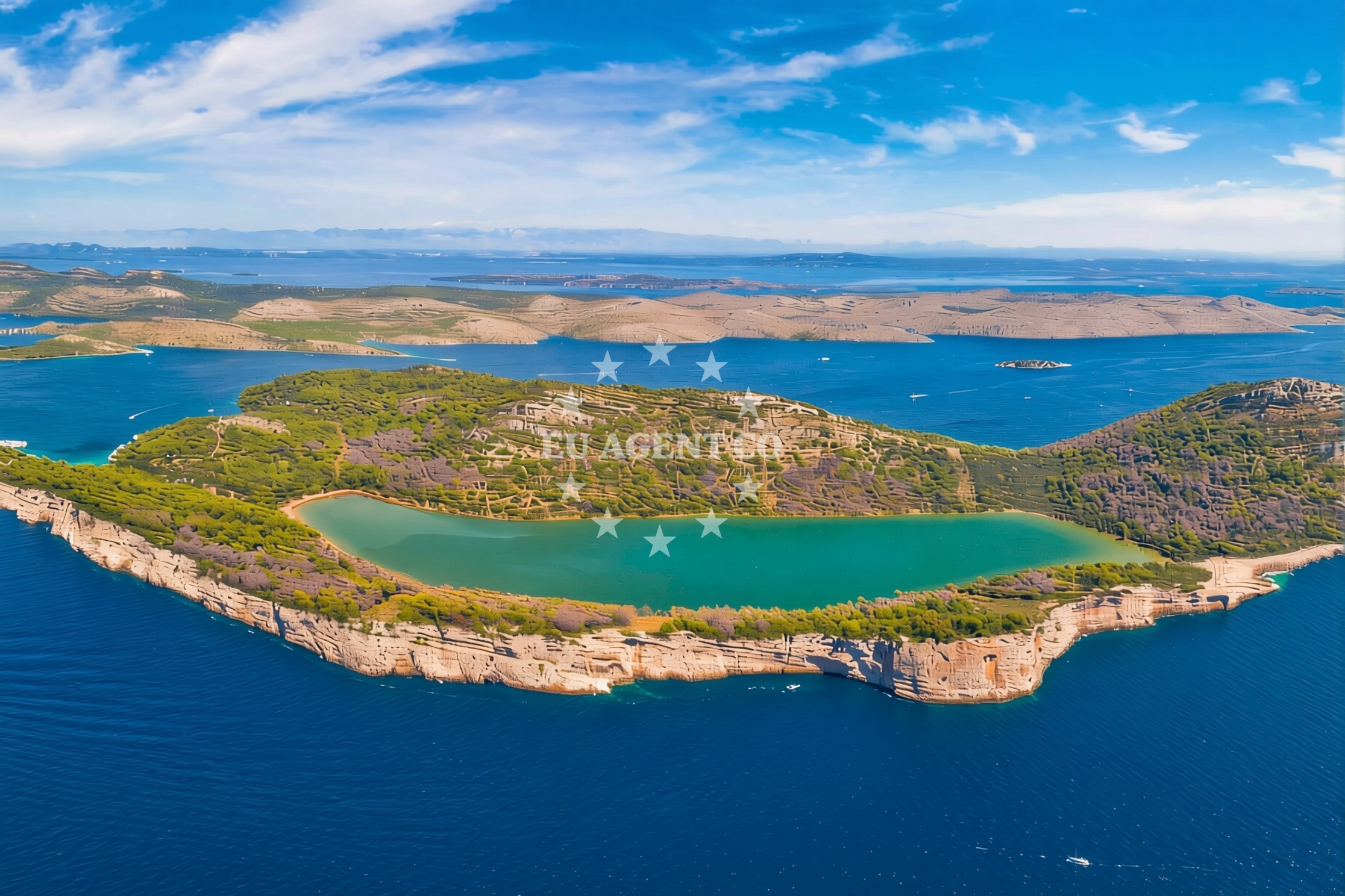 Additional view of Jetty buoy field in Jetty on the island Kornat, North Dalmatia, Croatia photo 8