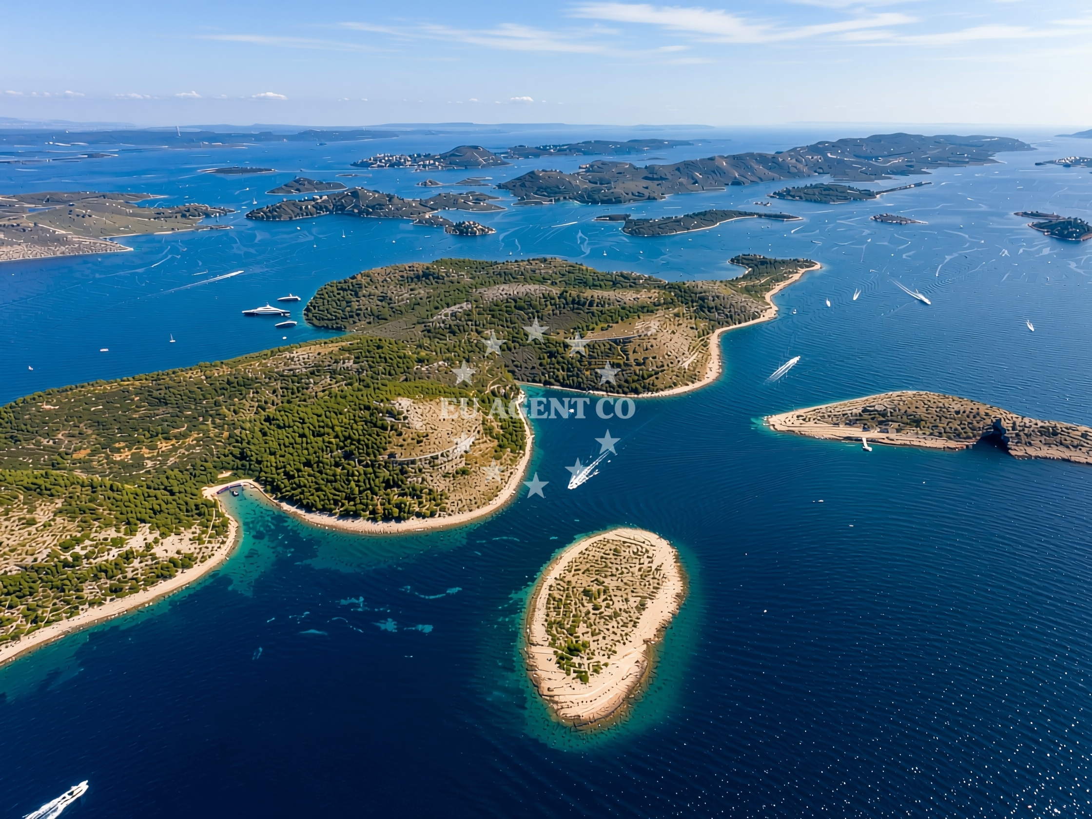 Additional view of Jetty buoy field in Jetty on the island Kornat, North Dalmatia, Croatia photo 5