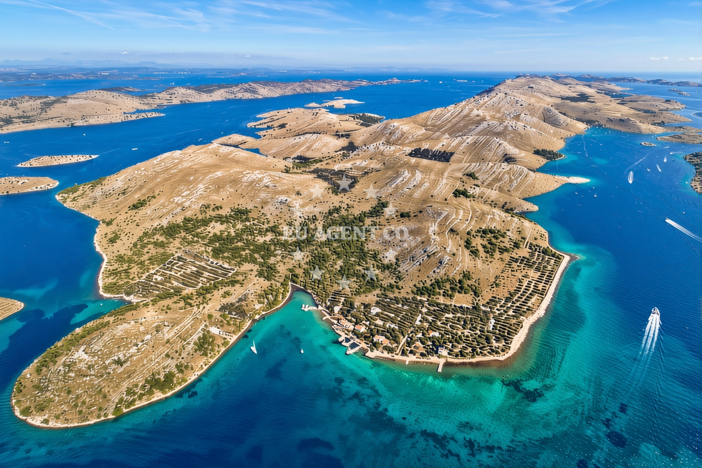 Additional view of Jetty buoy field in Jetty on the island Kornat, North Dalmatia, Croatia photo 6