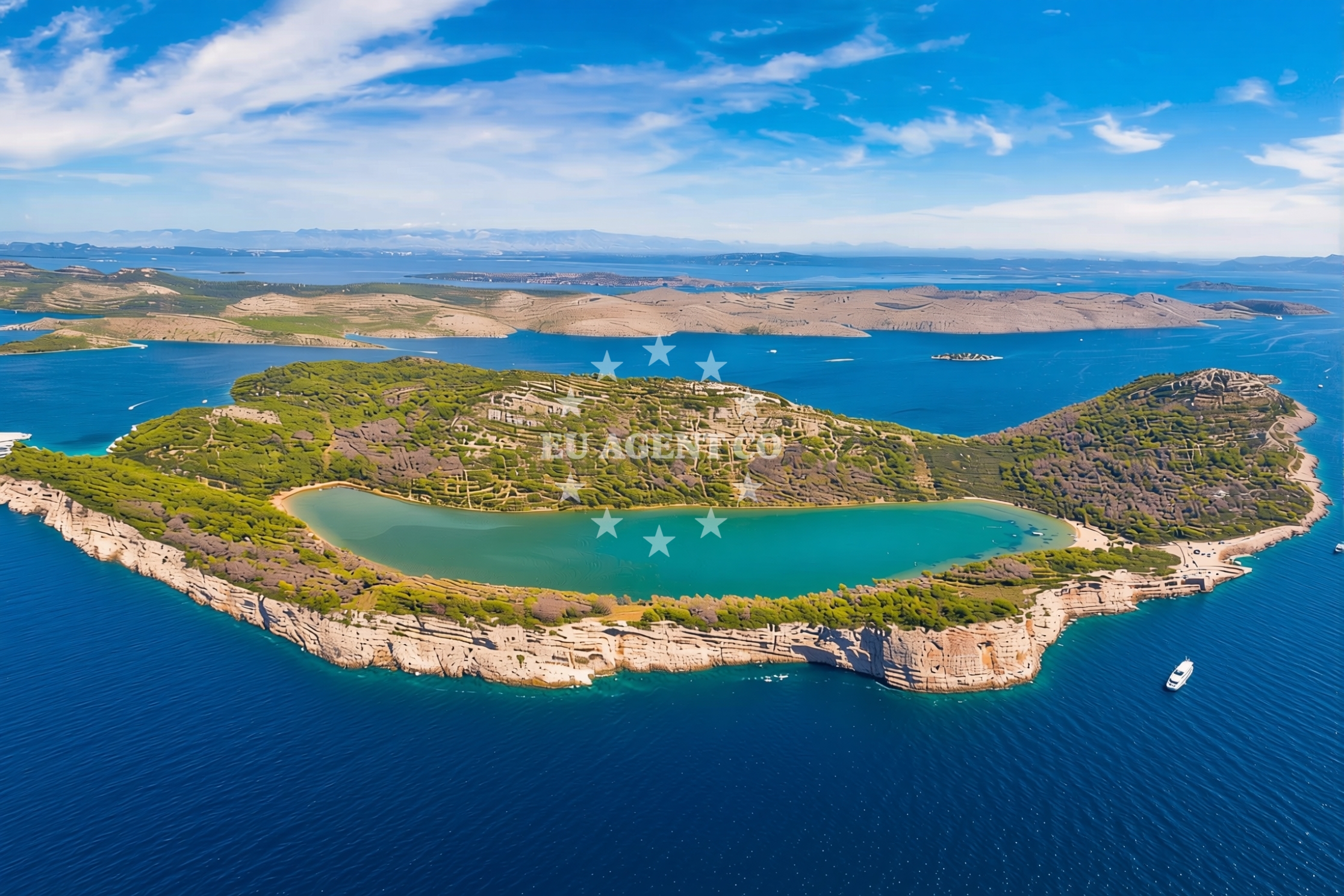 Additional view of Jetty buoy field in Jetty on the island Kornat, North Dalmatia, Croatia photo 8