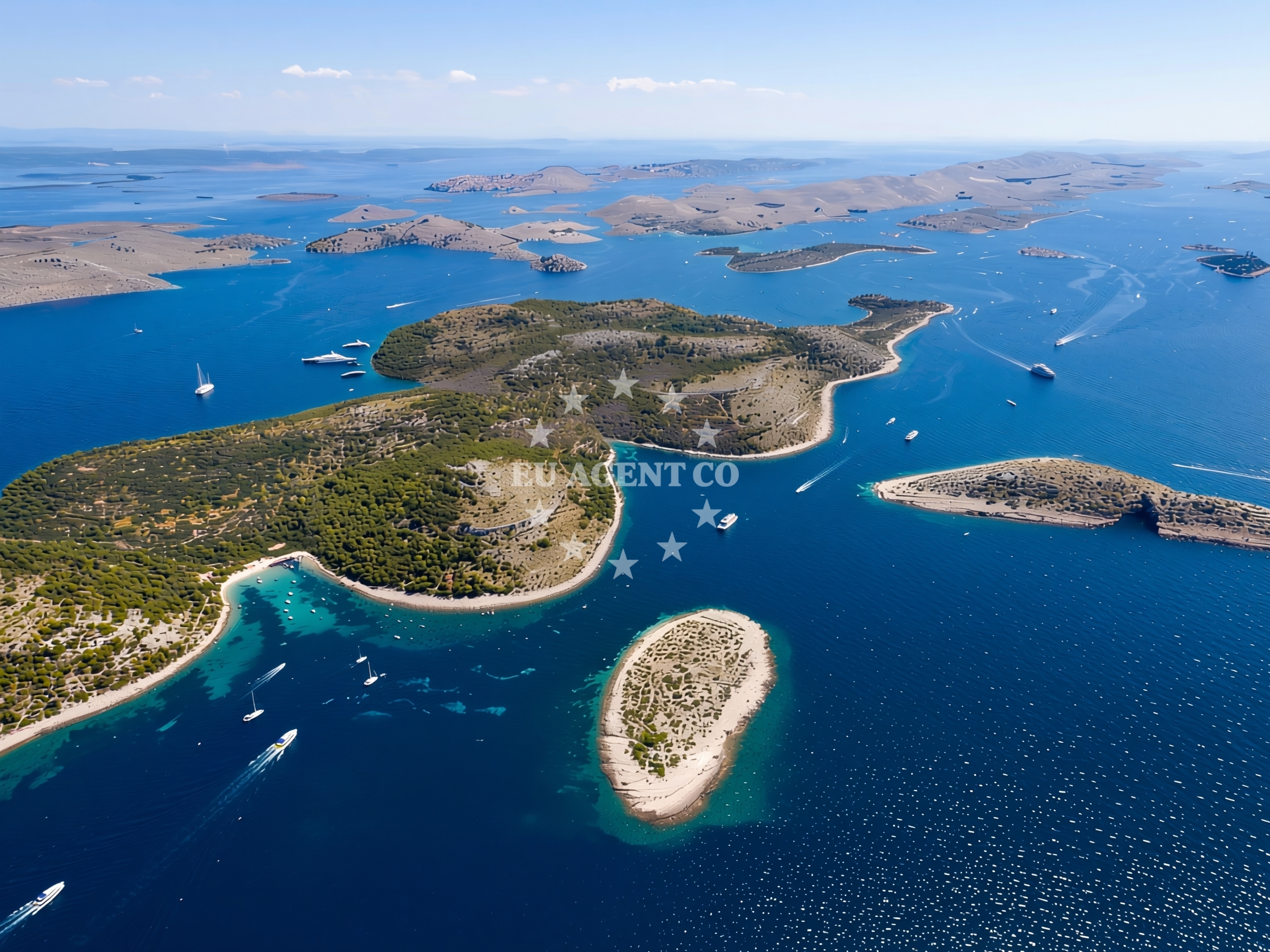 Additional view of Jetty buoy field in Jetty on the island Kornat, North Dalmatia, Croatia photo 5
