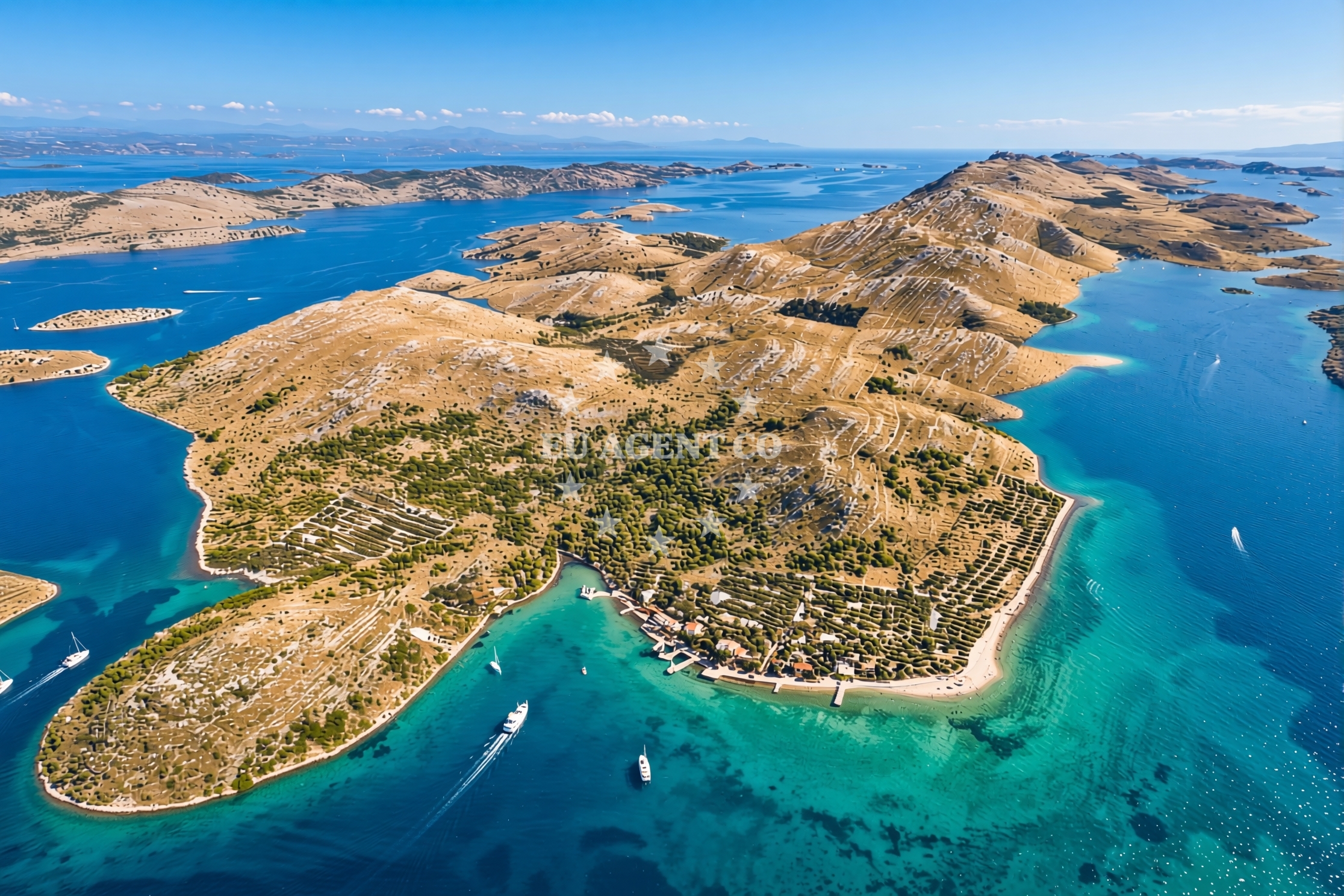 Additional view of Jetty buoy field in Jetty on the island Kornat, North Dalmatia, Croatia photo 6