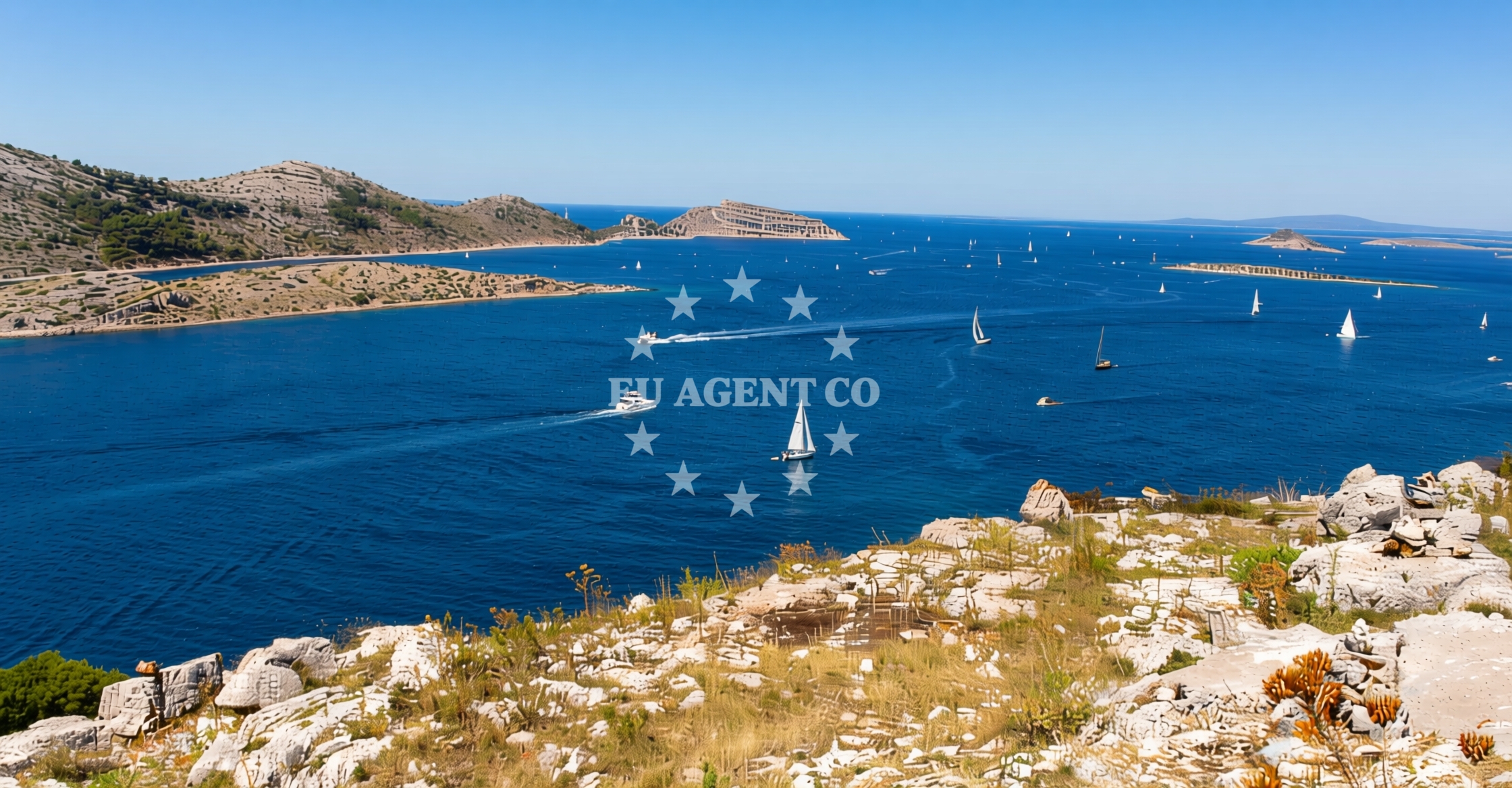 Additional view of Jetty buoy field in Jetty on the island Kornat, North Dalmatia, Croatia photo 7