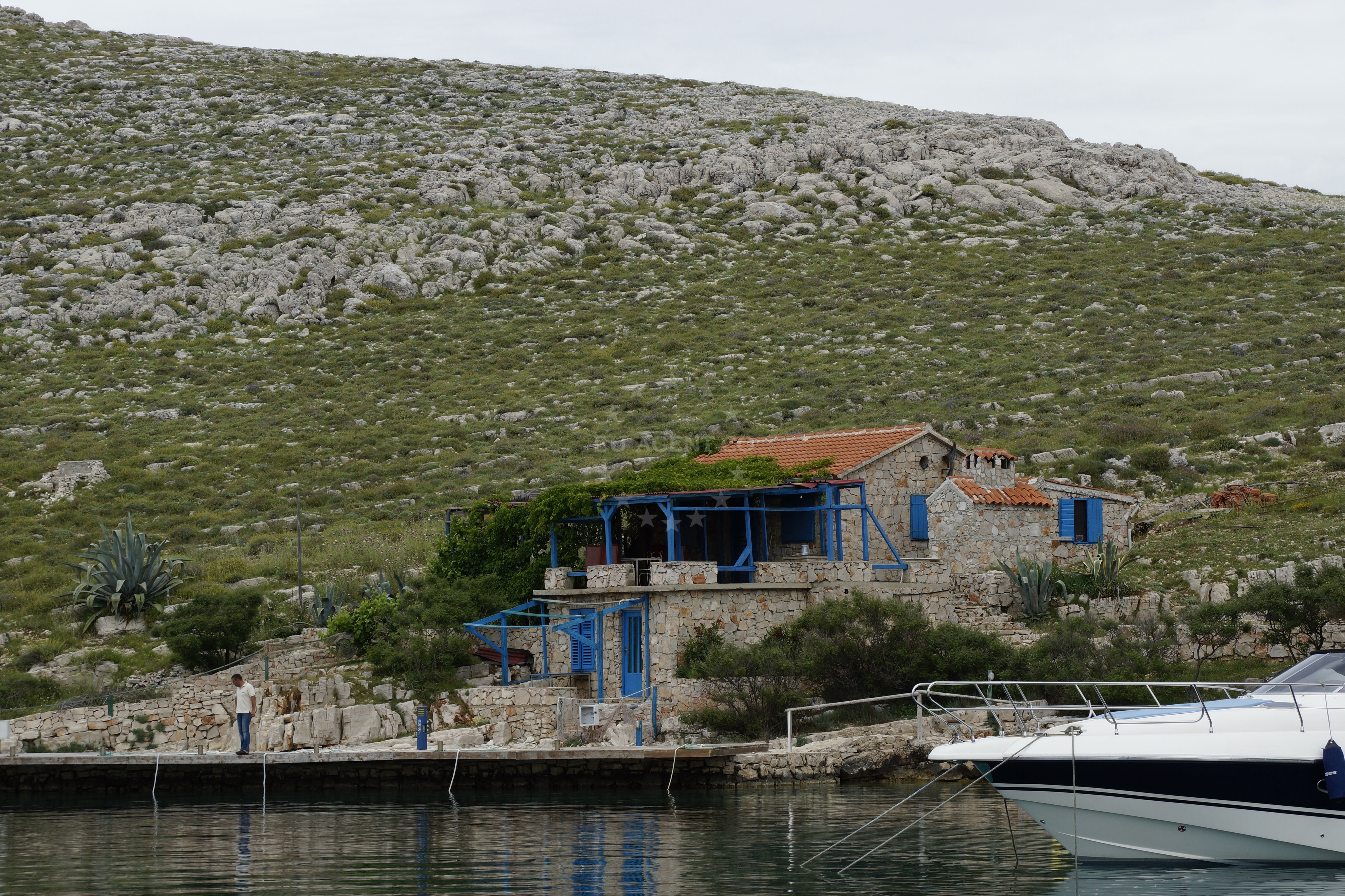 Additional view of Konoba Opat jetty buoy field in Jetty on the island Kornat, North Dalmatia, Croatia photo 8