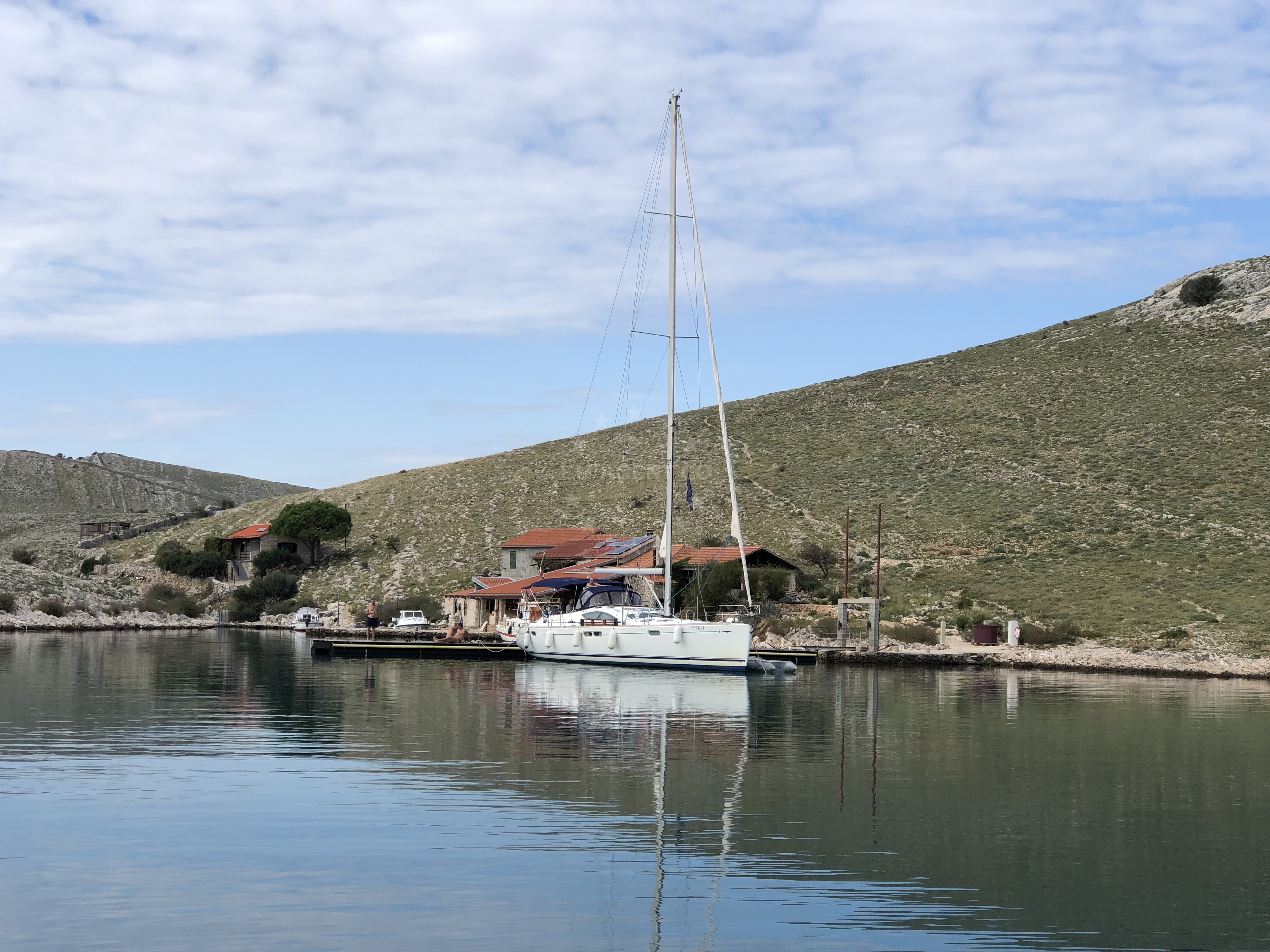 Additional view of Konoba Beban jetty buoy field in Jetty in Lopatica on the island Kornat, North Dalmatia, Croatia photo 6
