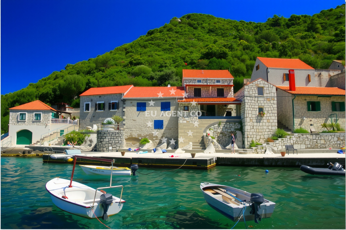 Additional view of Lucica buoy field in Jetty in Lučica on the island Kornat, North Dalmatia, Croatia photo 6