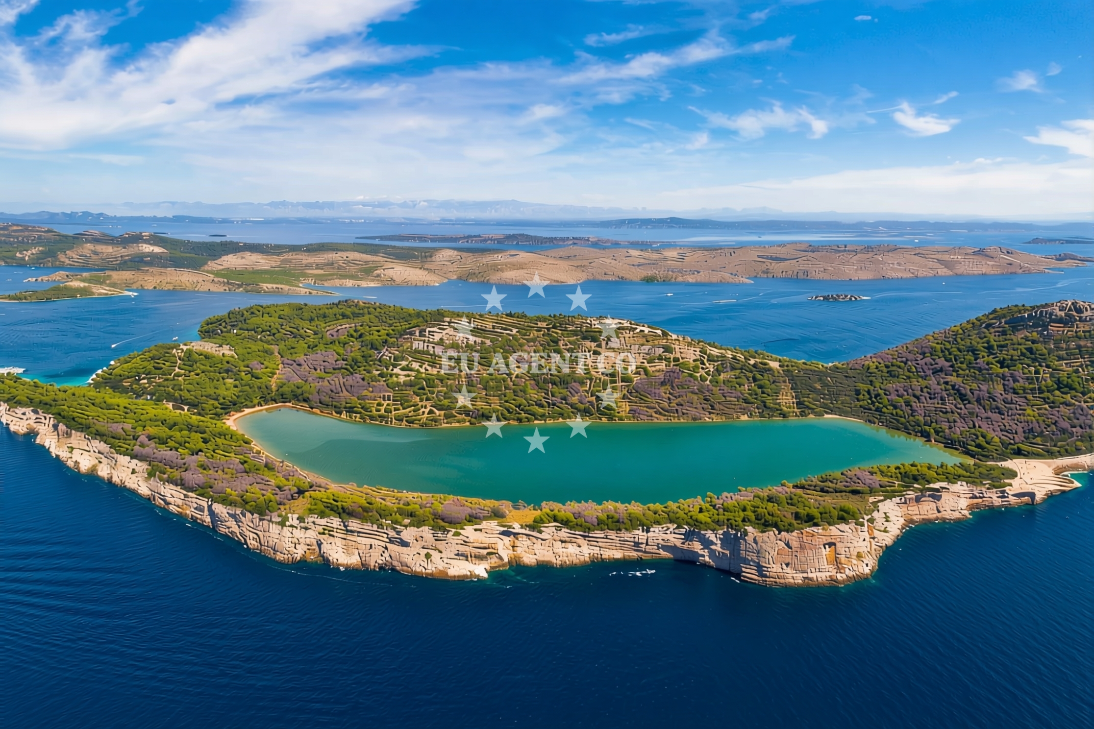 Additional view of Quay buoy field in Quay on the island Kornat, North Dalmatia, Croatia photo 8