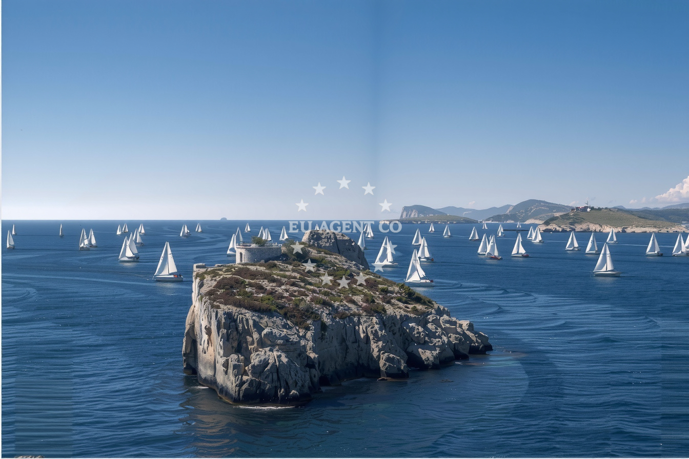 Additional view of Jetty buoy field in Jetty in Vrulje on the island Kornat, North Dalmatia, Croatia photo 10