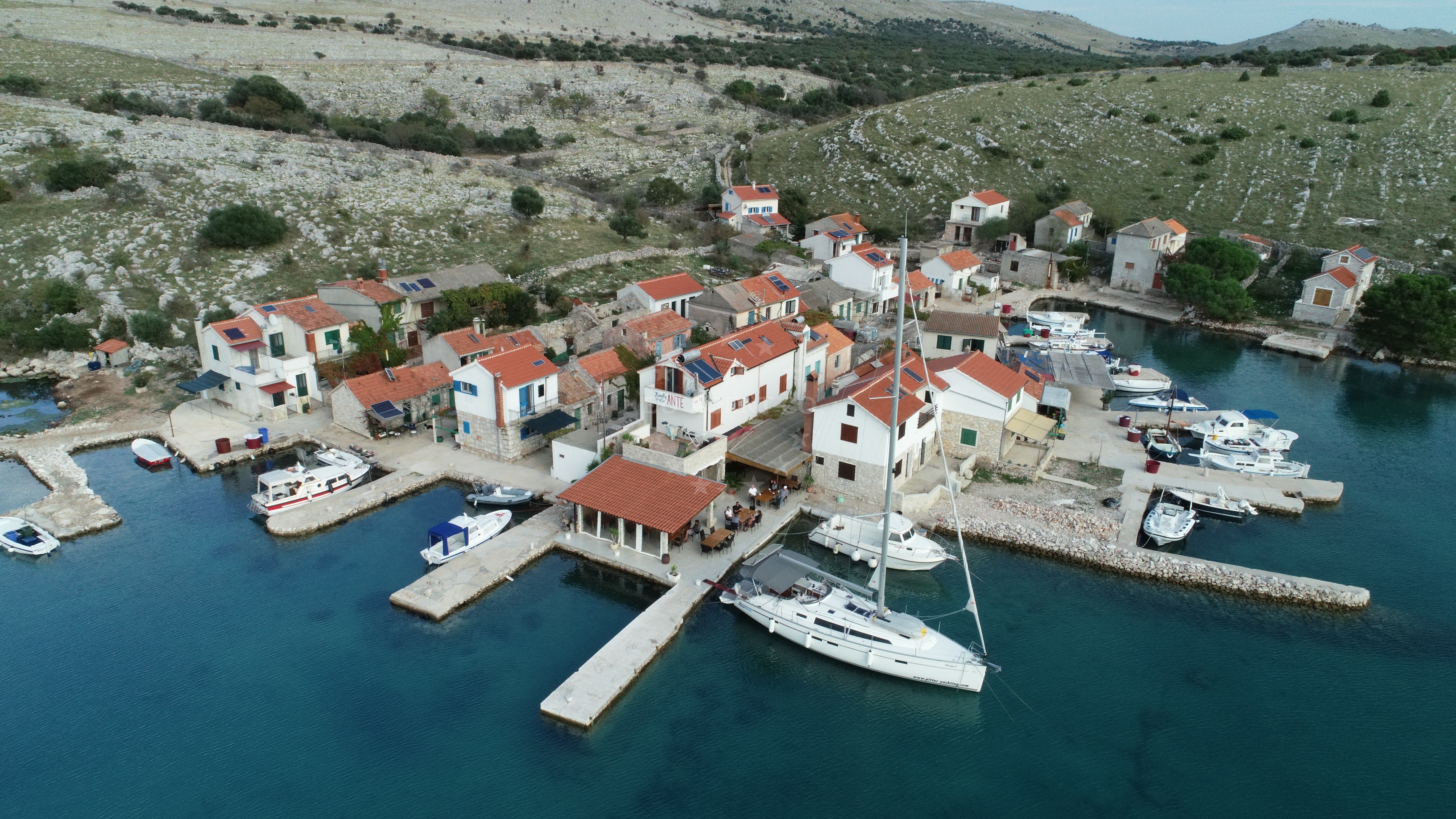 Additional view of Konoba Ante quay buoy field in Quay in Vrulje on the island Kornat, North Dalmatia, Croatia photo 7
