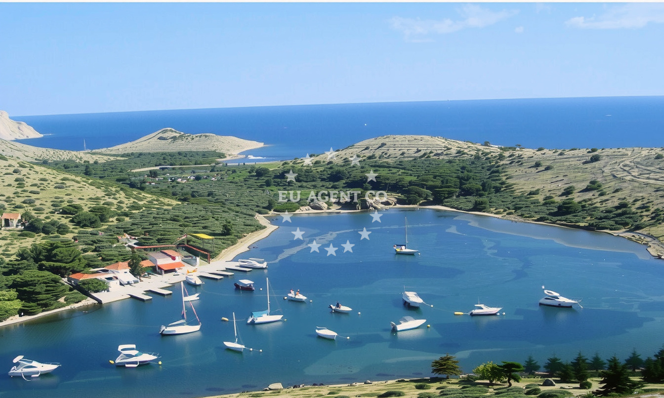Additional view of Jetty buoy field in Jetty on the island Lavsa, North Dalmatia, Croatia photo 6