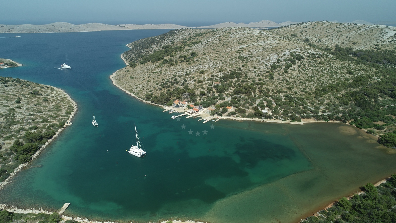 Konoba Larus Buoy Field, Lavsa Island, North Dalmatia