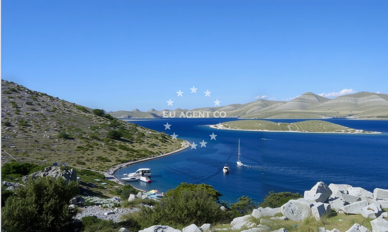 Additional view of Jetty buoy field in Jetty on the island Levrnaka, North Dalmatia, Croatia photo 6