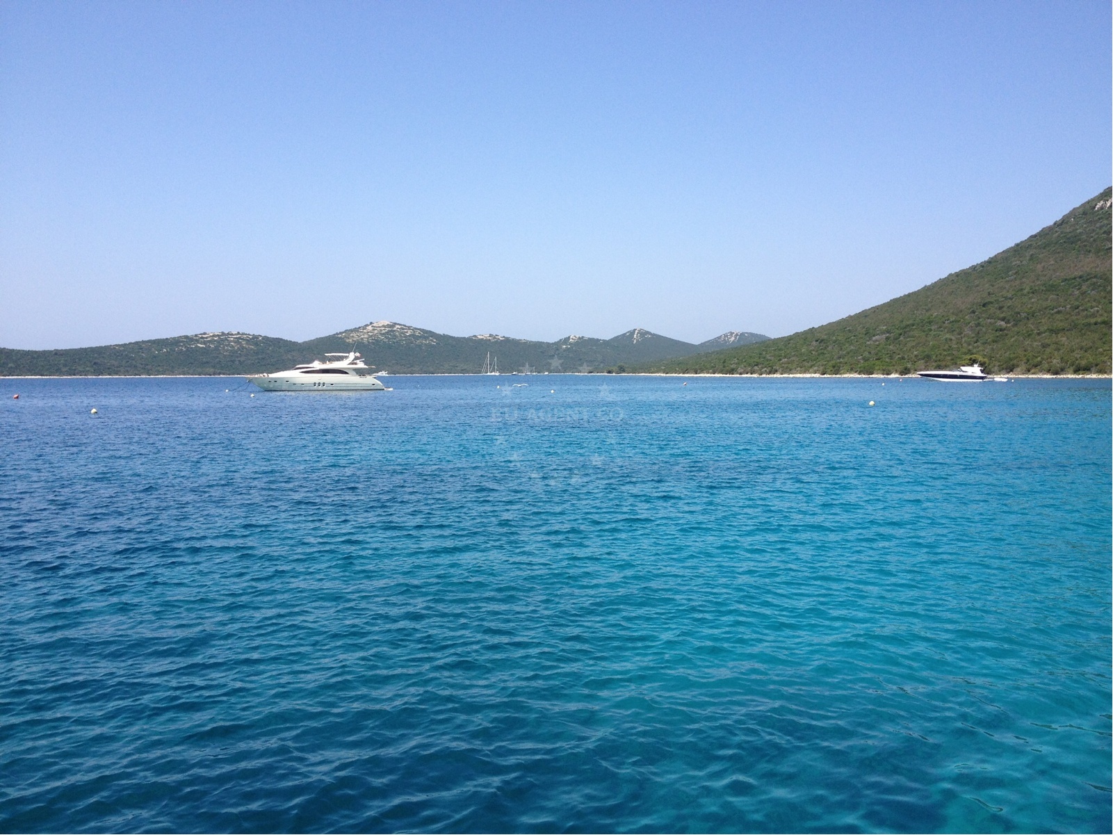 Anchorages near Buoy Field Brgulje, Molat, Croatia