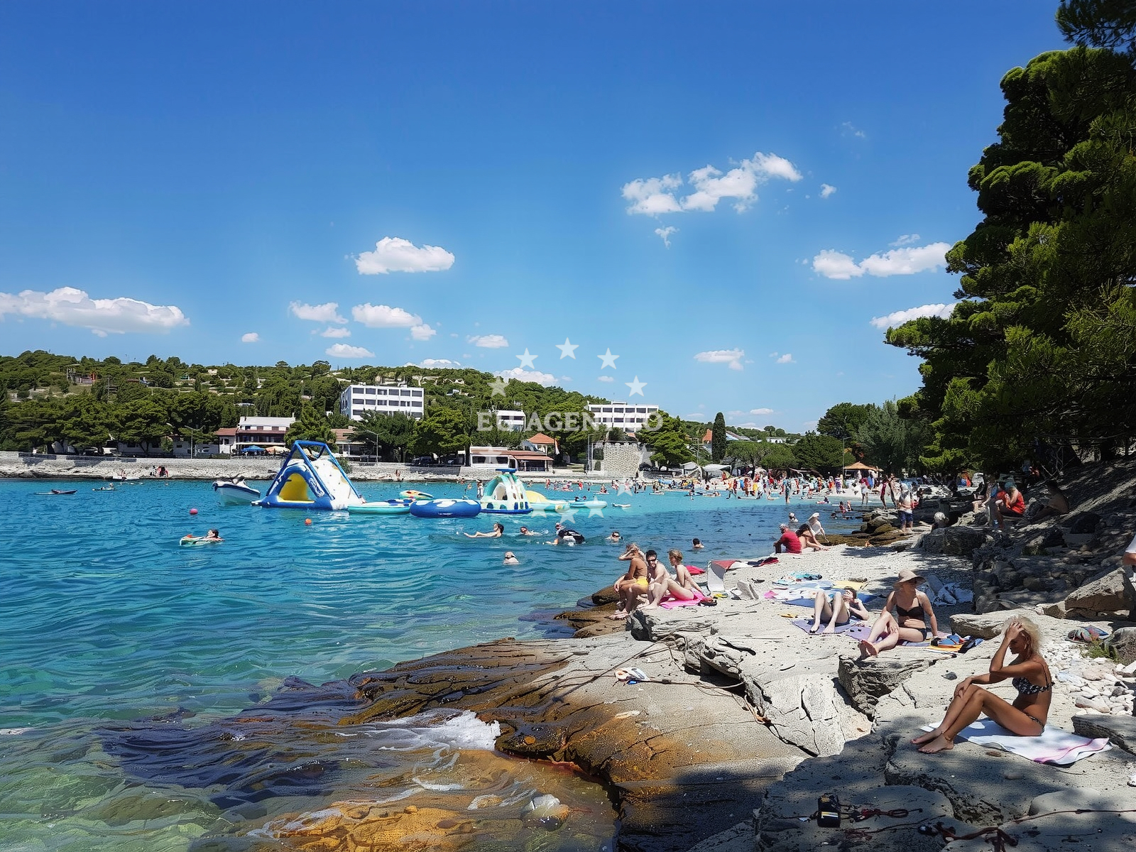 Additional view of Jetty buoy field in Jetty on the island Murter, North Dalmatia, Croatia photo 5
