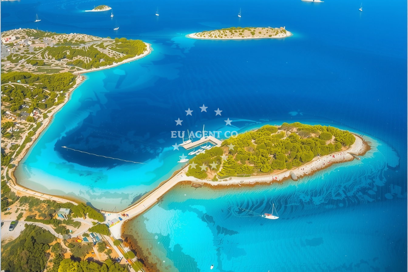 Additional view of Jetty buoy field in Jetty on the island Murter, North Dalmatia, Croatia photo 13