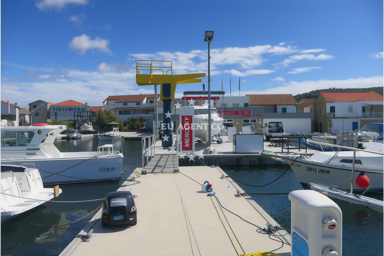 Additional view of Murter Nautika buoy field in Jetty in Murter on the island Murter, North Dalmatia, Croatia photo 10