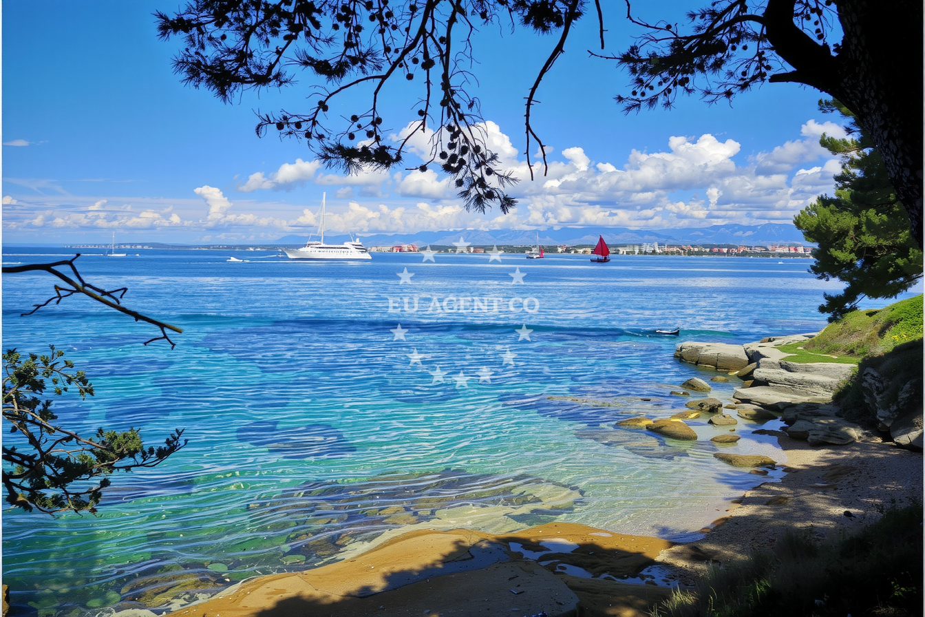 Additional view of Ošljak buoy field in Jetty on the island Ošljak, North Dalmatia, Croatia photo 6