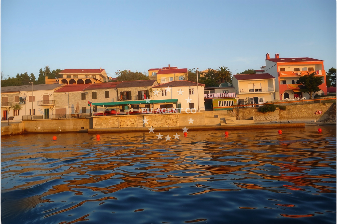 Jetty in Dudici, Pag, Croatia